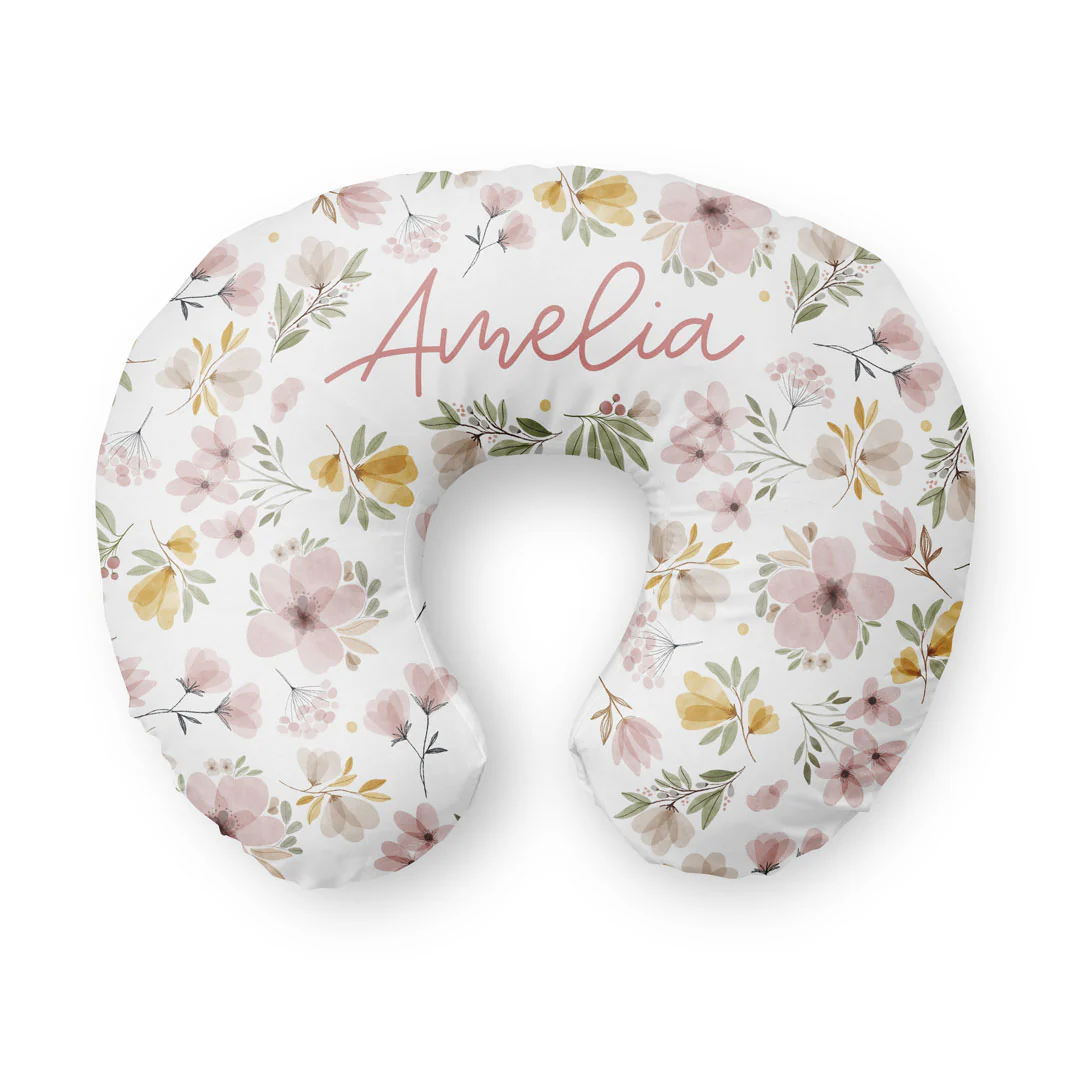 Personalized Nursing Pillow Covers | Maeve's Floral