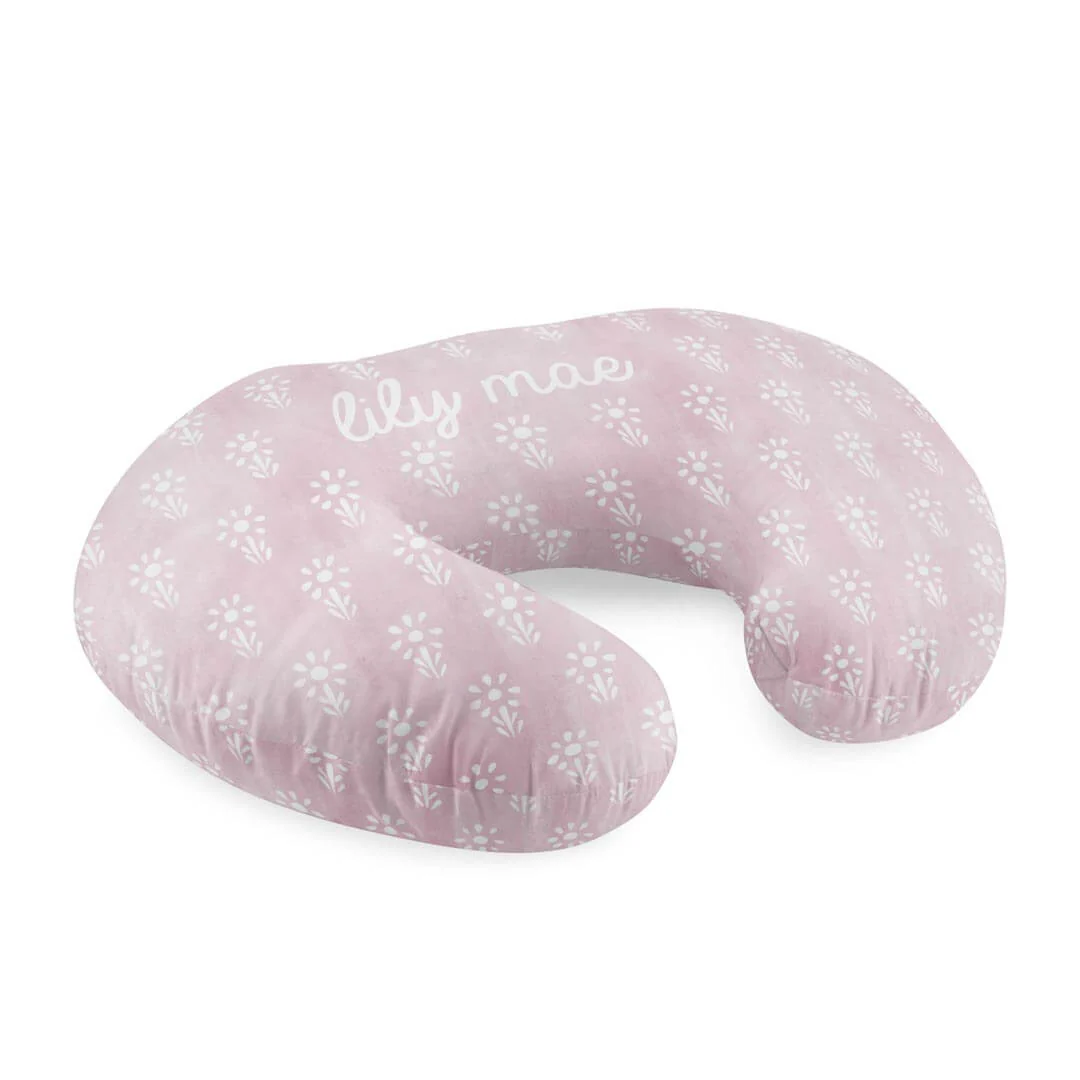 Personalized Nursing Pillow Covers | Simple Floral - Image 3