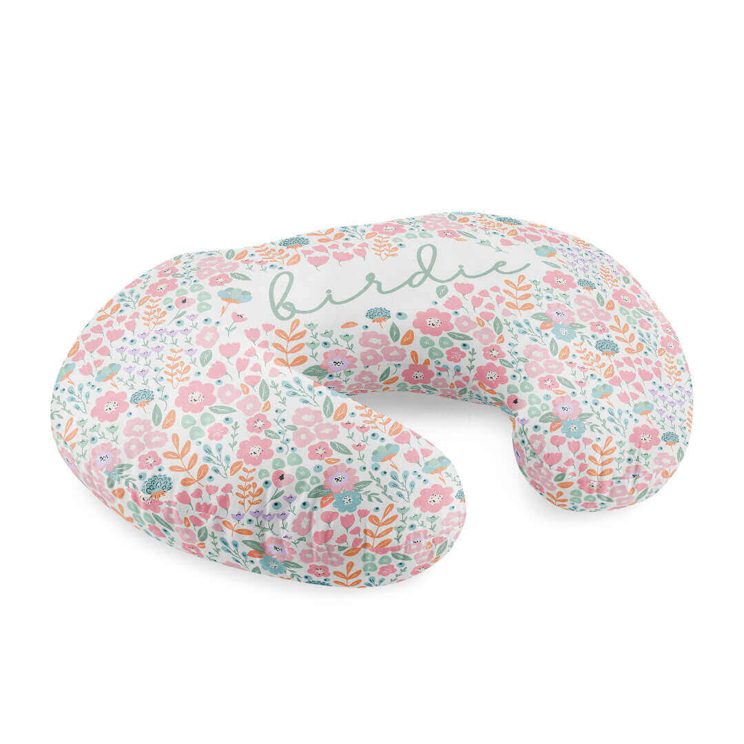 Personalized Nursing Pillow Covers | Willow's Whimsy Floral - Image 2