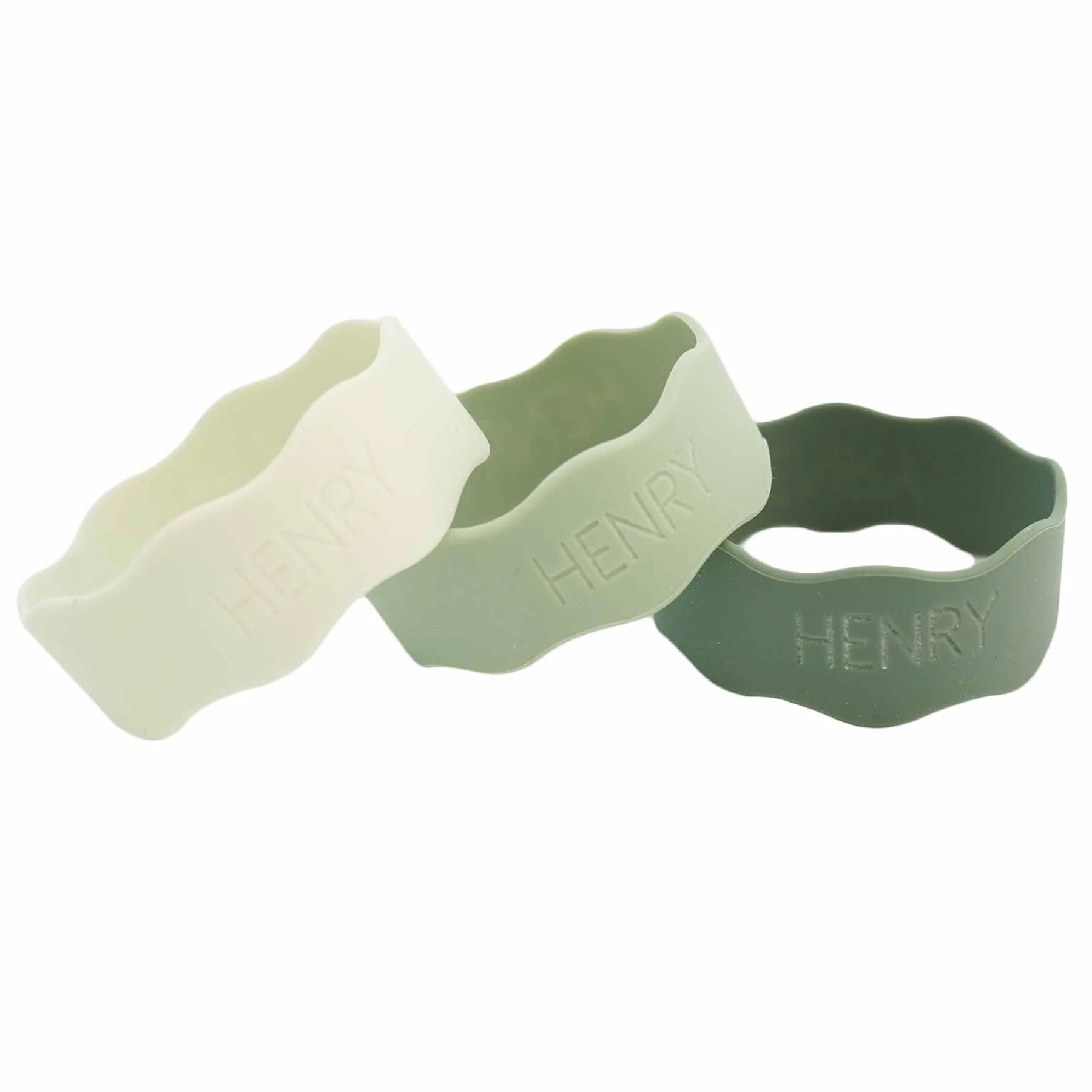 Personalized Silicone Bottle Labels | Greens - Image 2