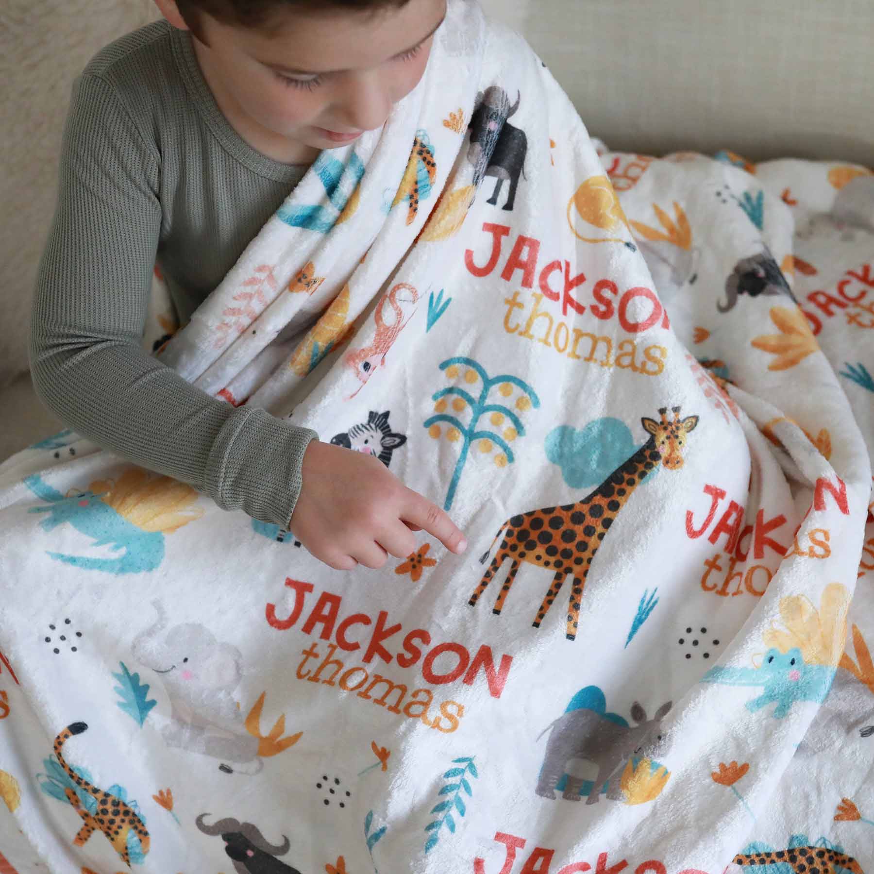 Personalized Themed Blankets for Boys - Image 101
