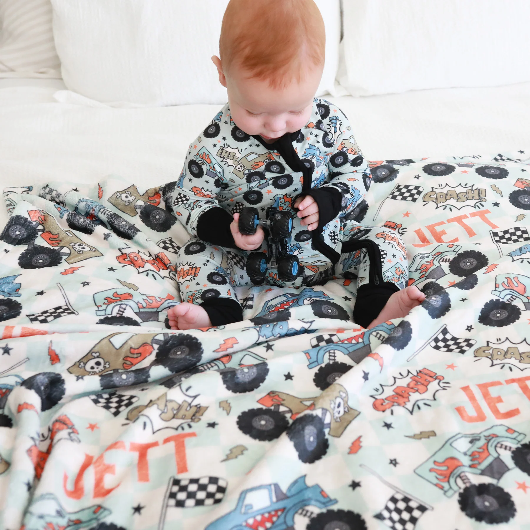 Personalized Themed Blankets for Boys - Image 20