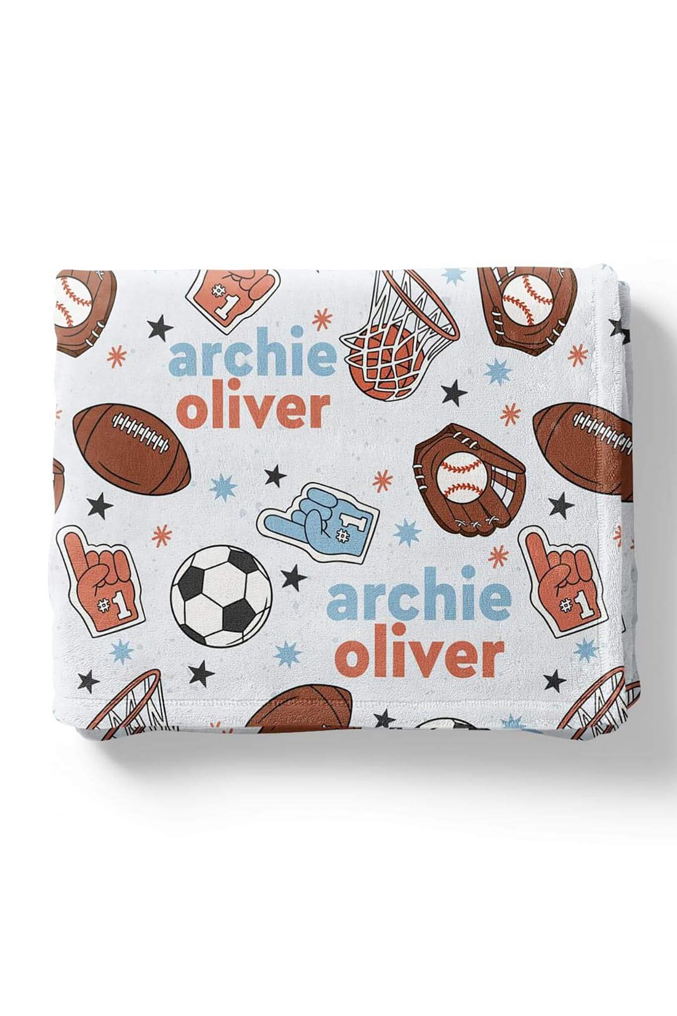 Personalized Themed Blankets for Boys - Image 23