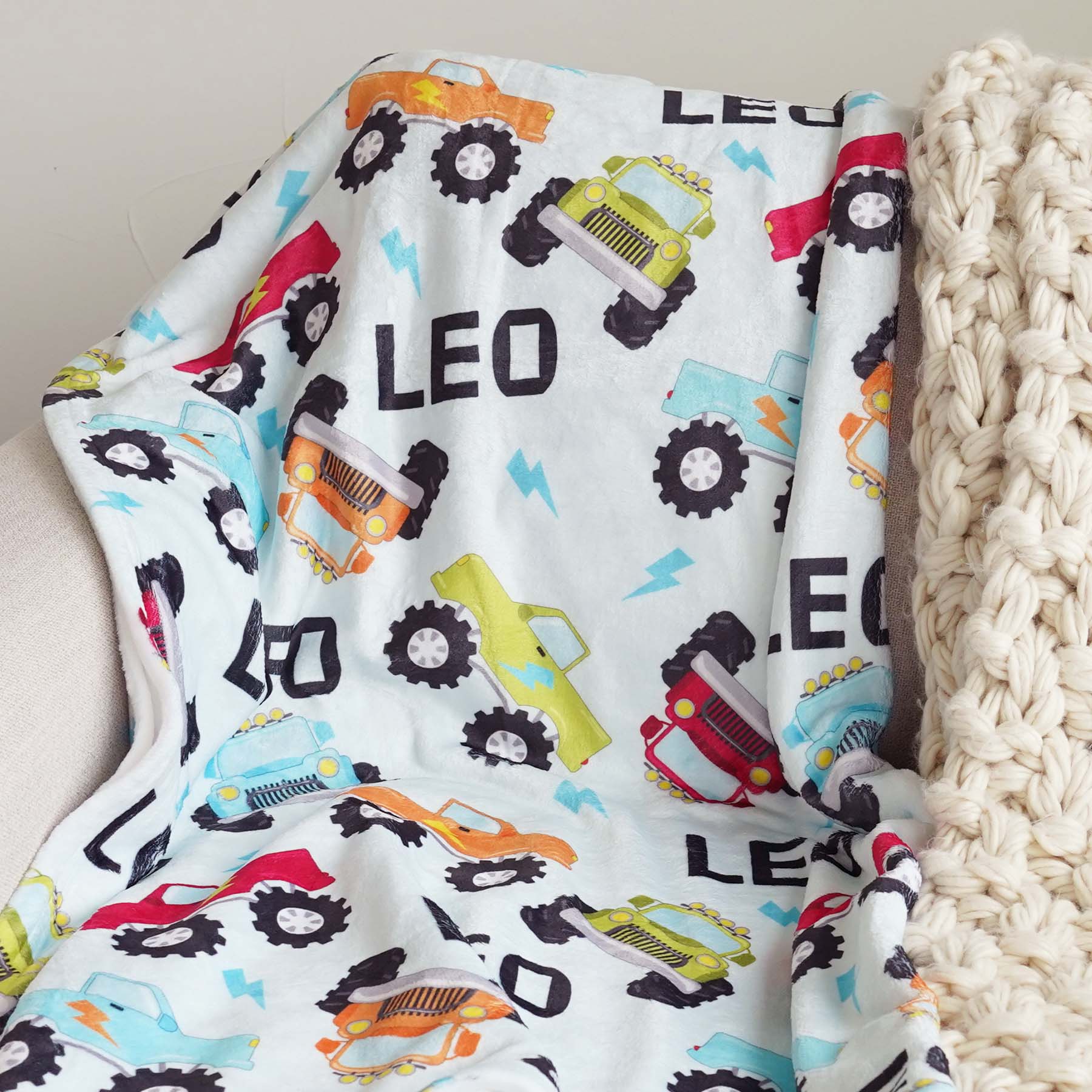 Personalized Themed Blankets for Boys - Image 71