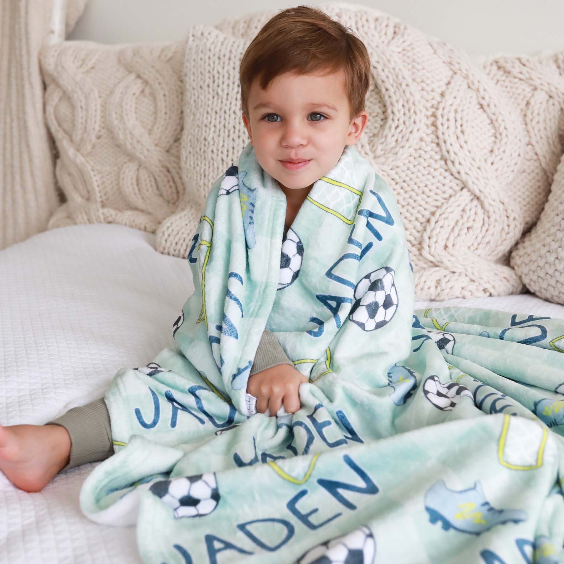 Personalized Themed Blankets for Boys - Image 92