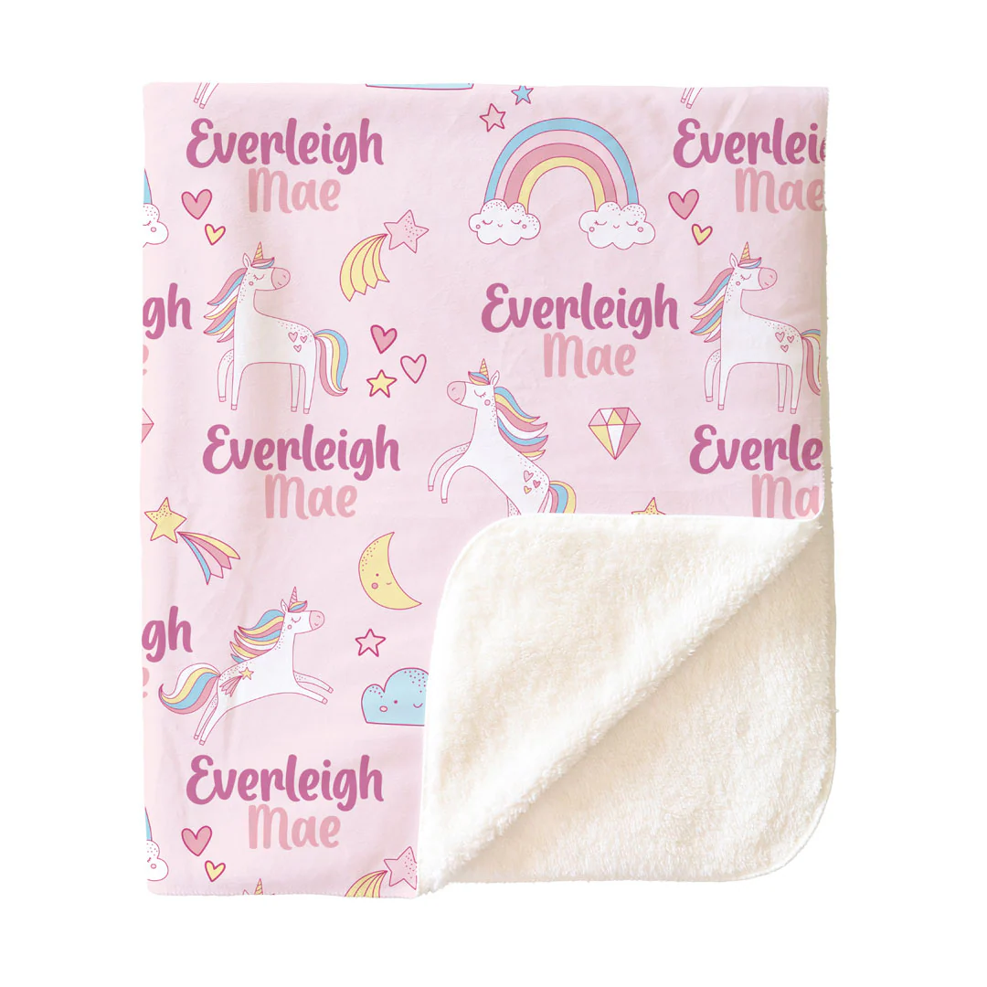 Personalized Themed Blankets for Girls - Image 105