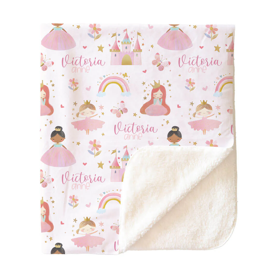 Personalized Themed Blankets for Girls - Image 113