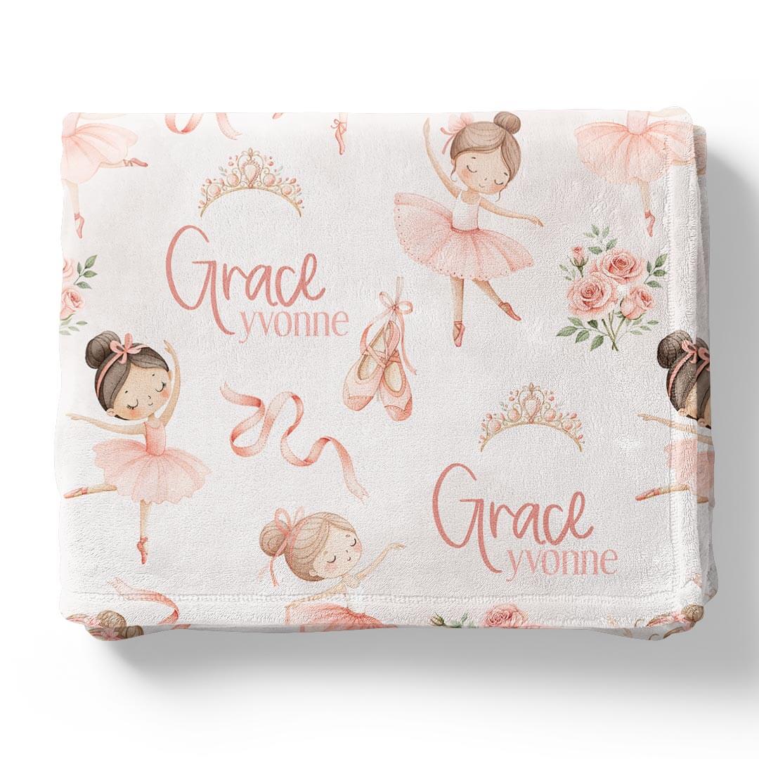 Personalized Themed Blankets for Girls - Image 117