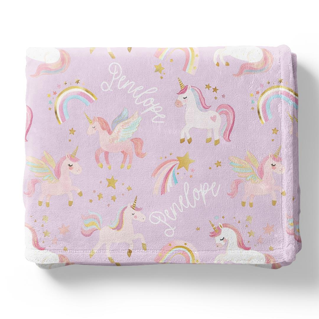 Personalized Themed Blankets for Girls - Image 120