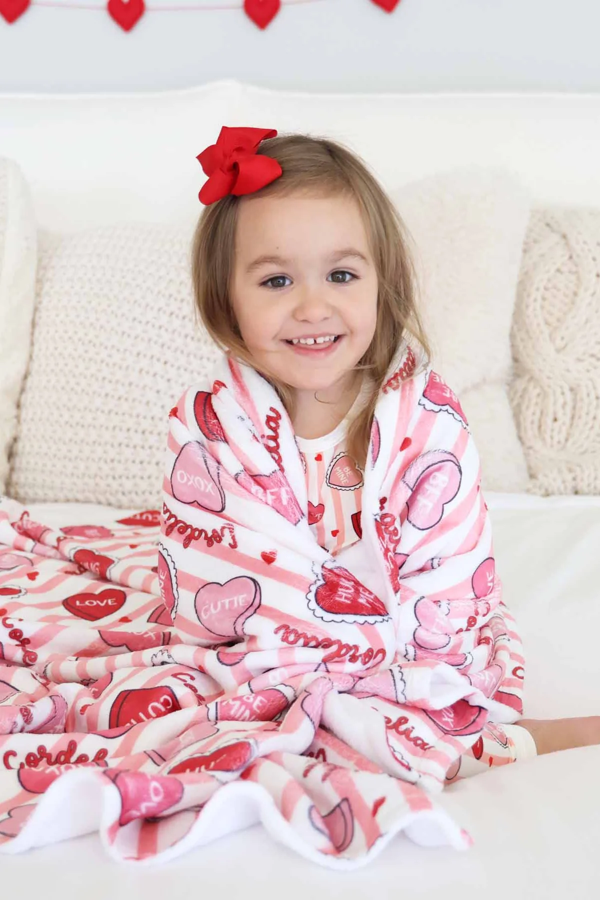 Large Ribbon Bow With Clip | Red - Image 6