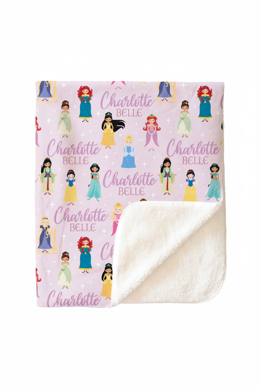 Personalized Themed Blankets for Girls - Image 4