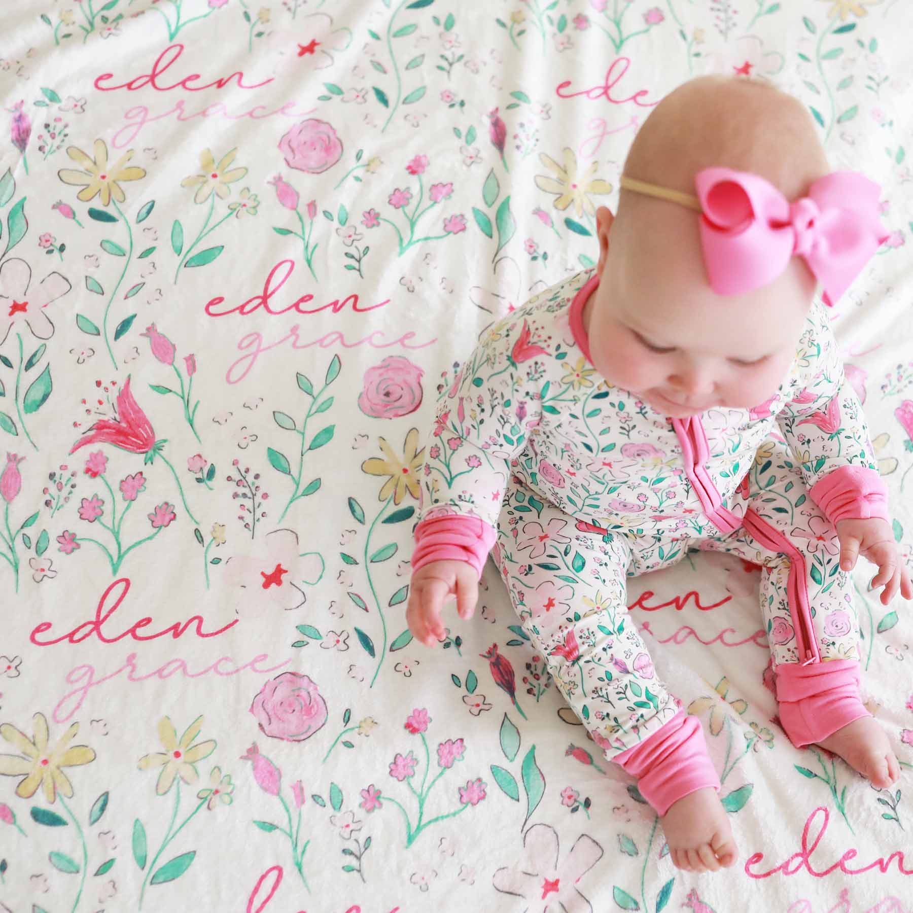 Personalized Themed Blankets for Girls - Image 40