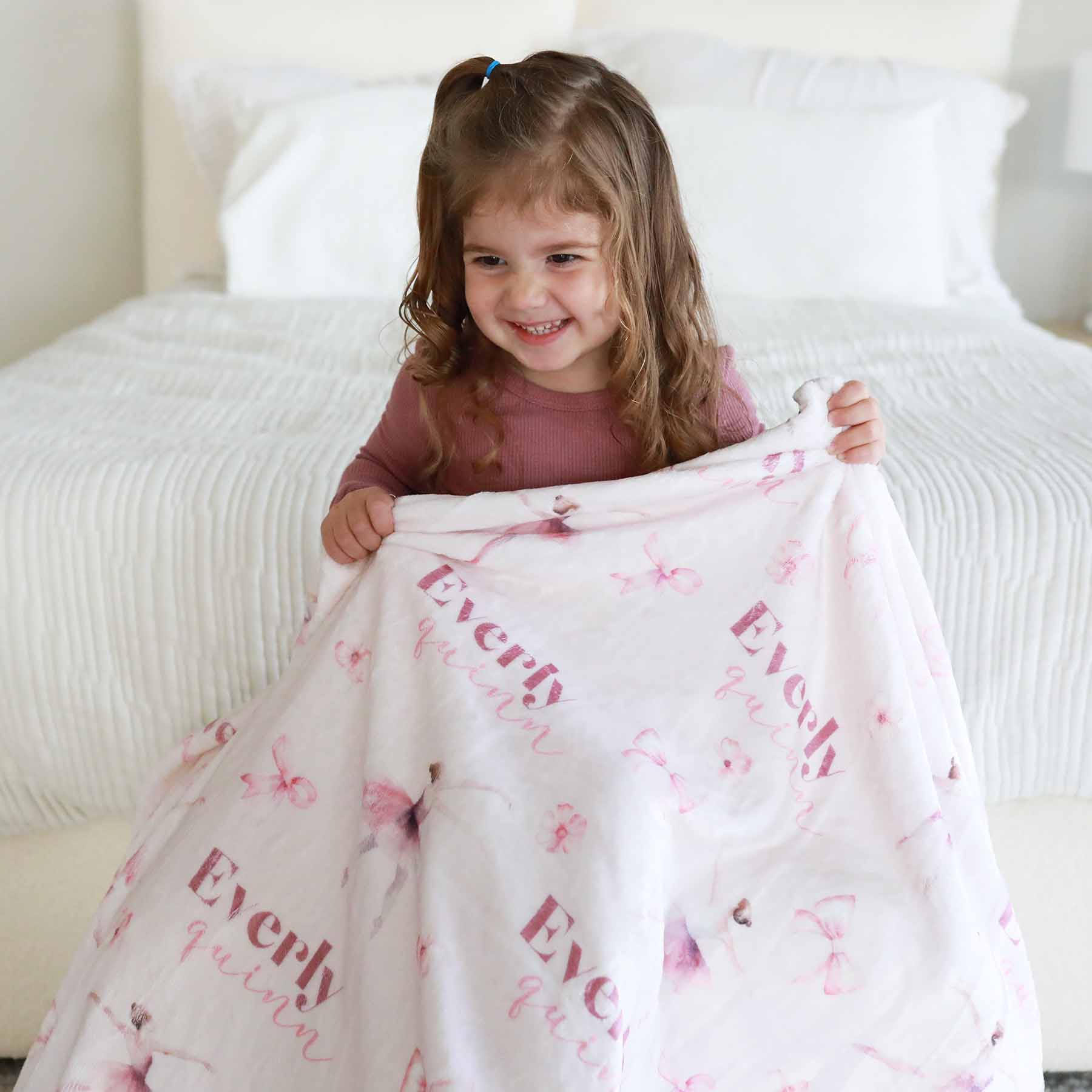 Personalized Themed Blankets for Girls - Image 58