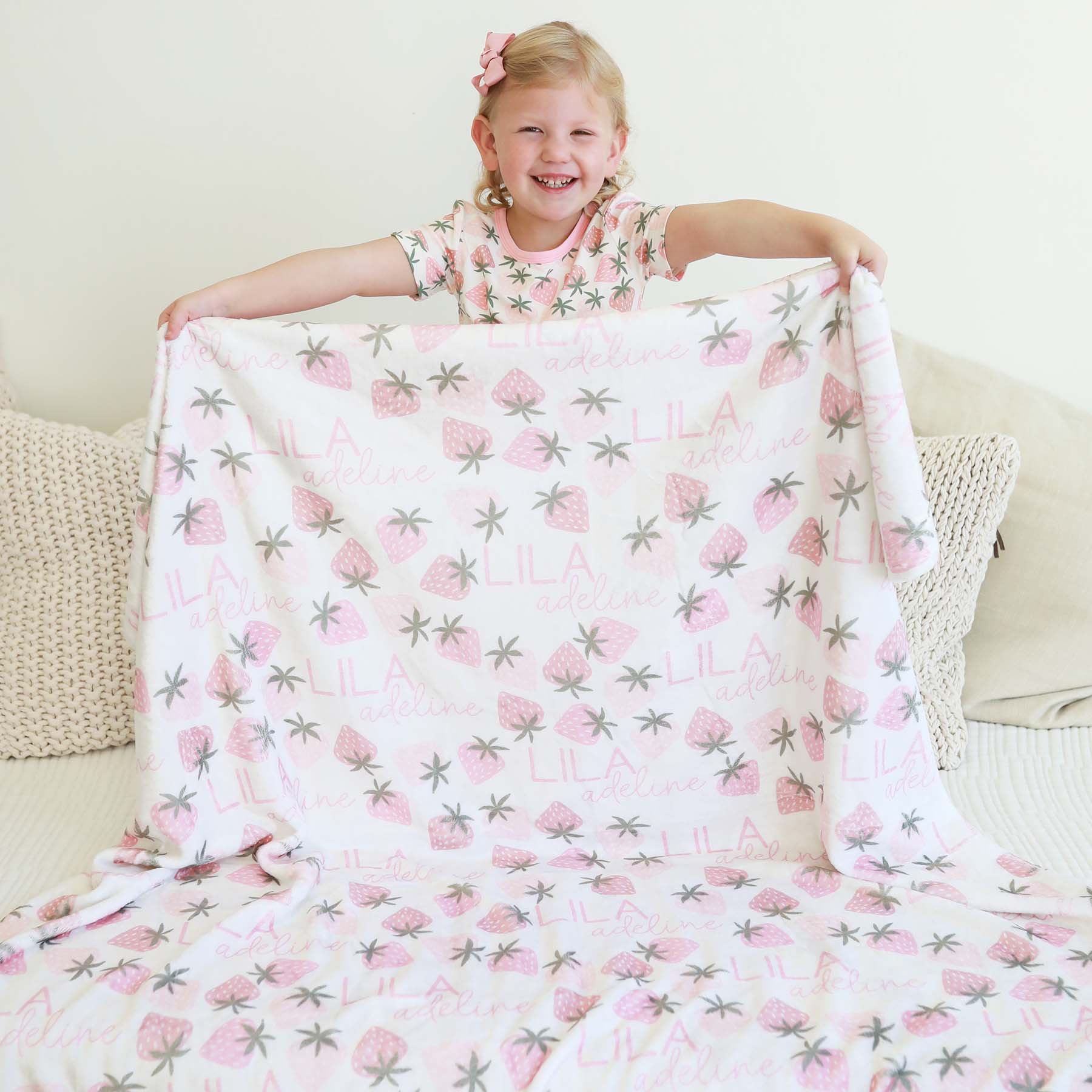 Personalized Themed Blankets for Girls - Image 61