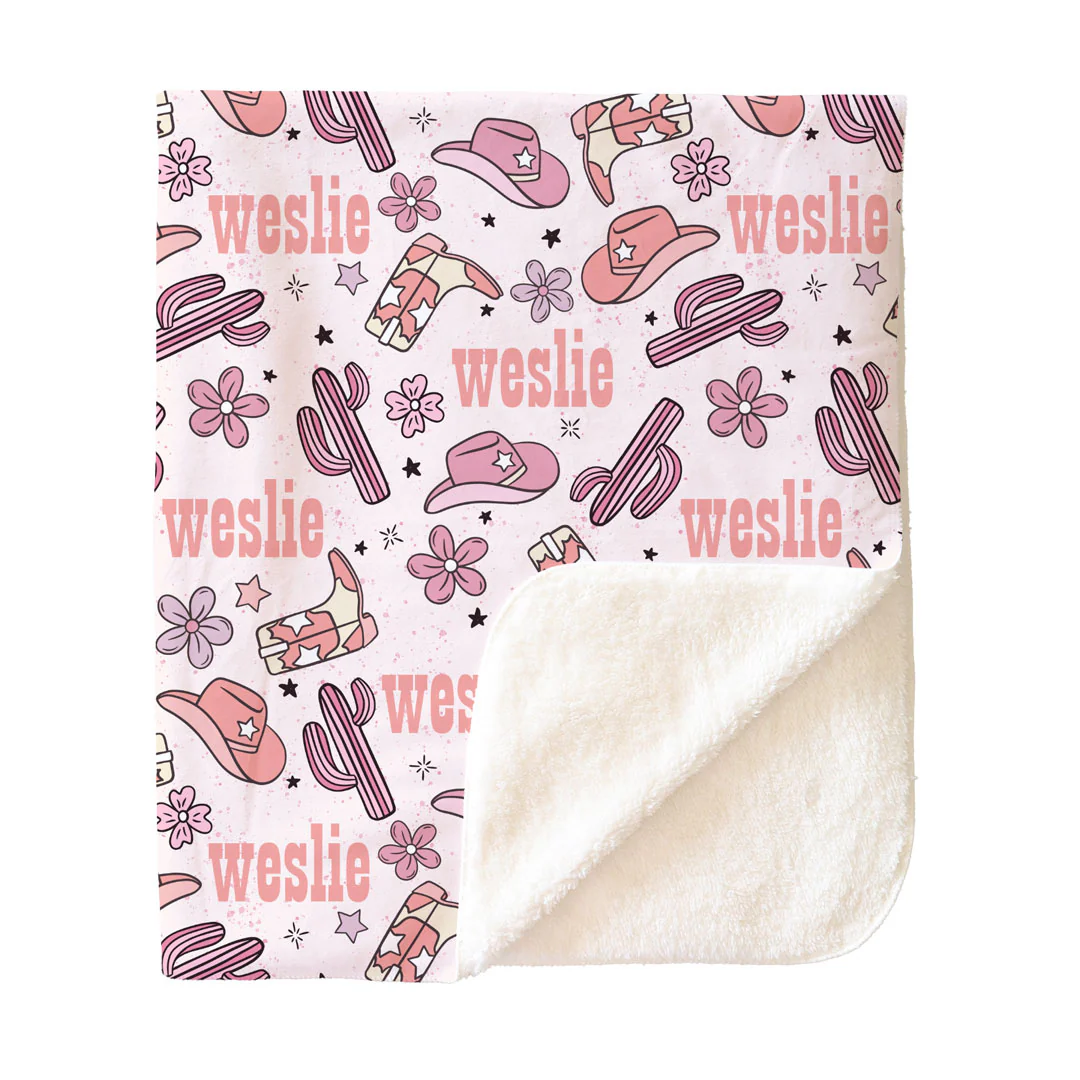 Personalized Themed Blankets for Girls - Image 67