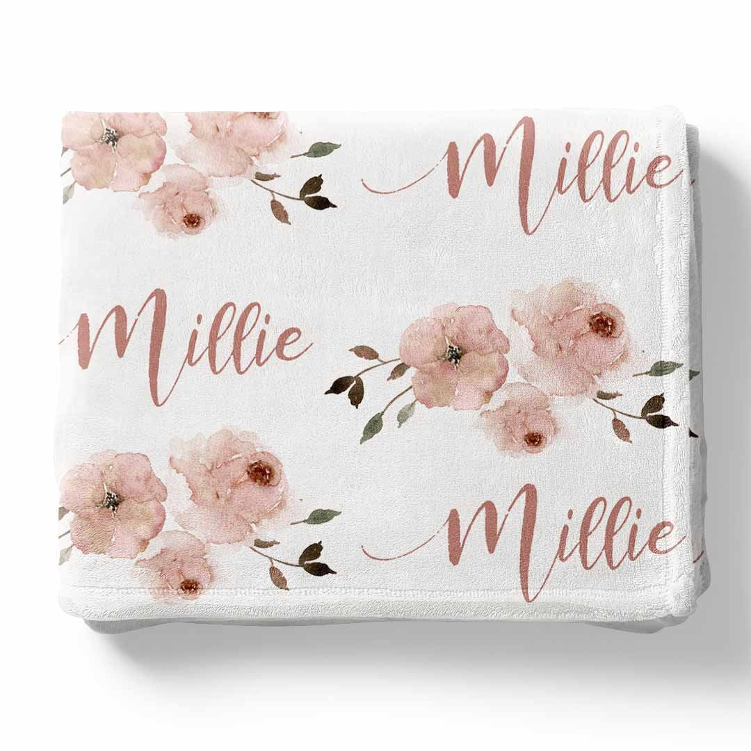Personalized Themed Blankets for Girls - Image 85