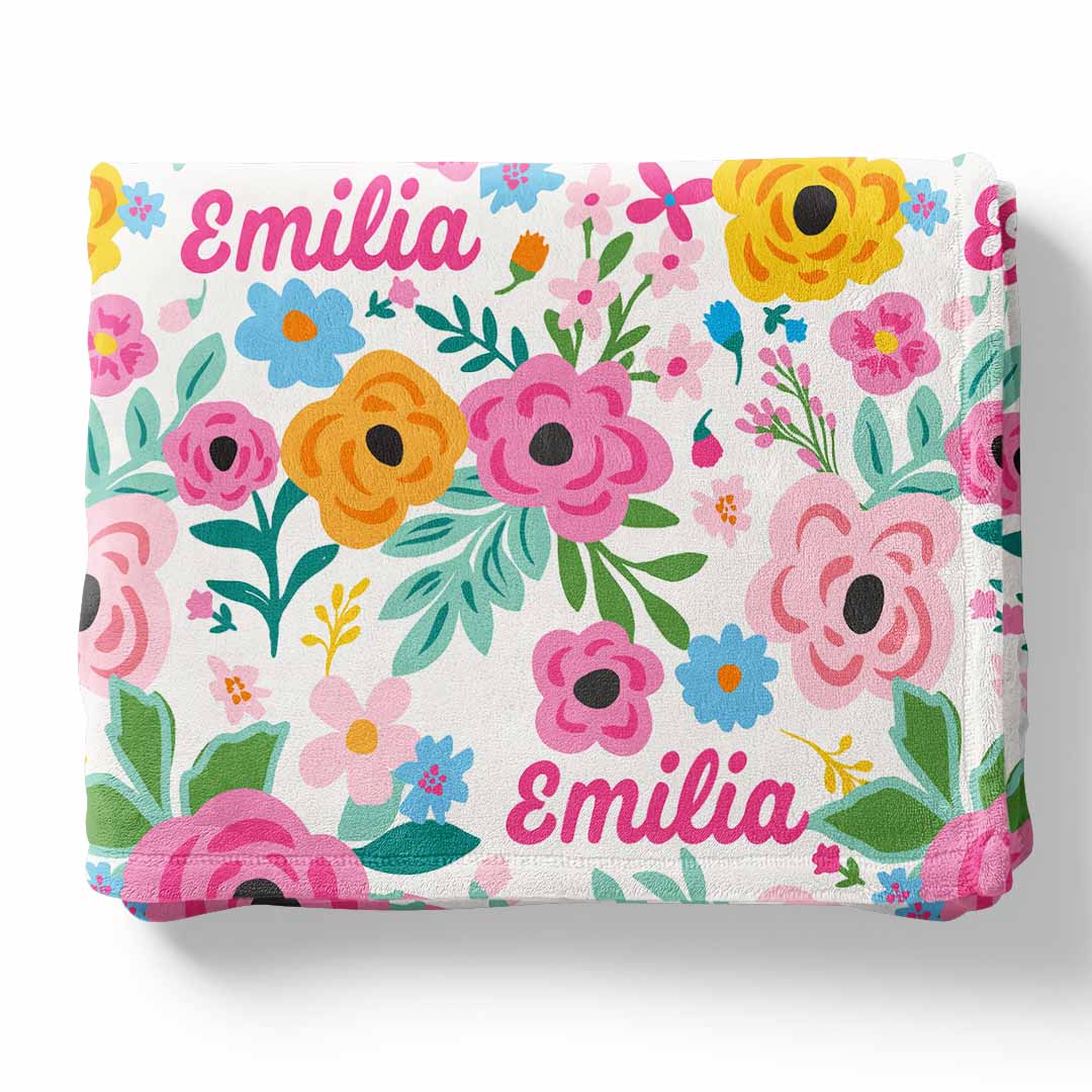 Personalized Themed Blankets for Girls - Image 93