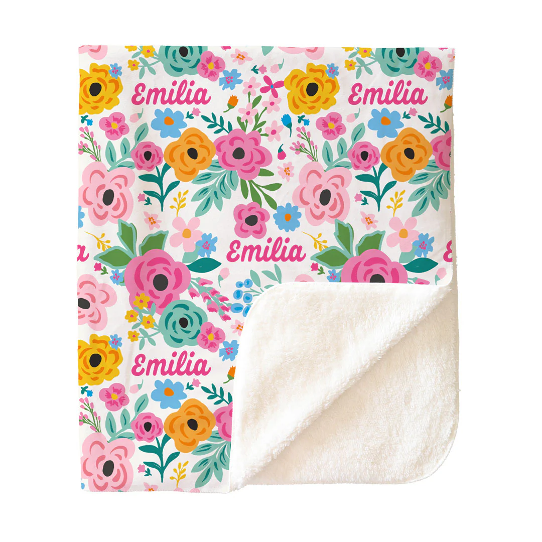 Personalized Themed Blankets for Girls - Image 94