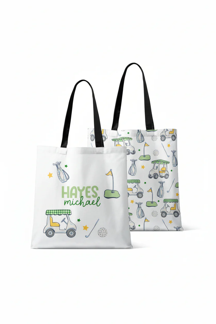 Personalized Tote Bags | Country Club Cuties Blue