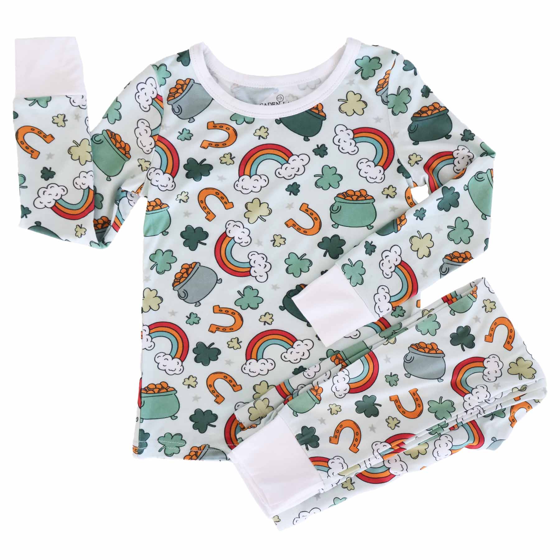 Pinch Proof Two Piece Pajama Set - Image 2