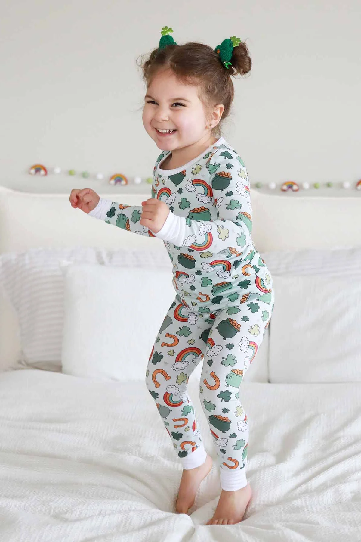 Pinch Proof Two Piece Pajama Set - Image 4