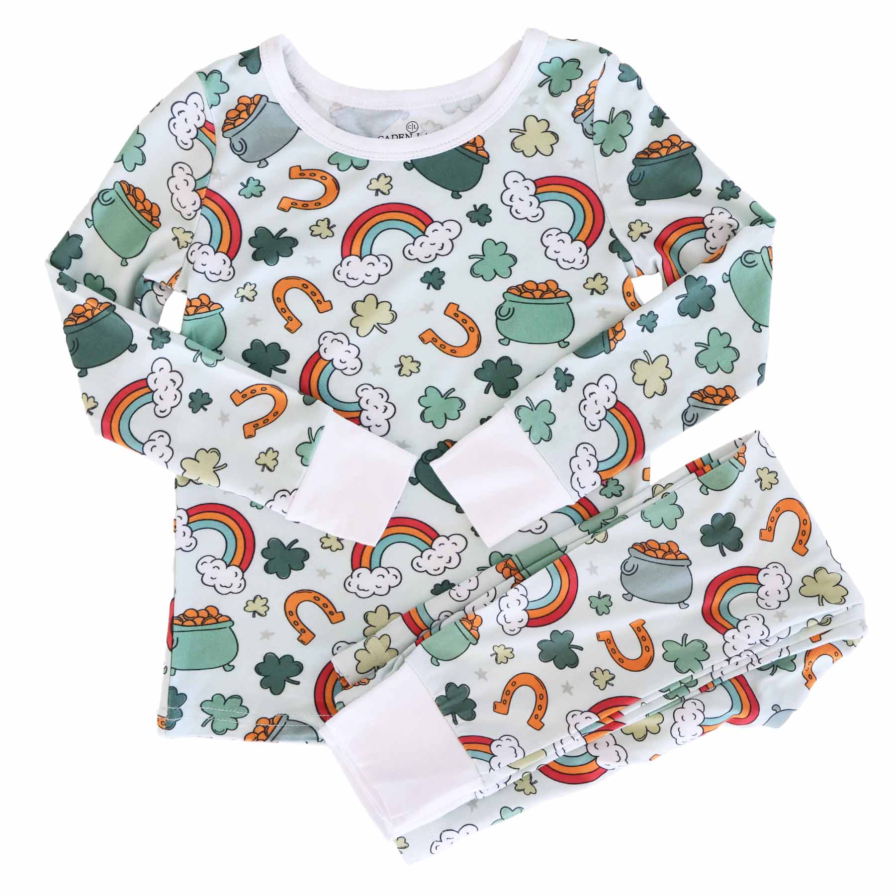 Pinch Proof Two Piece Pajama Set - Image 6