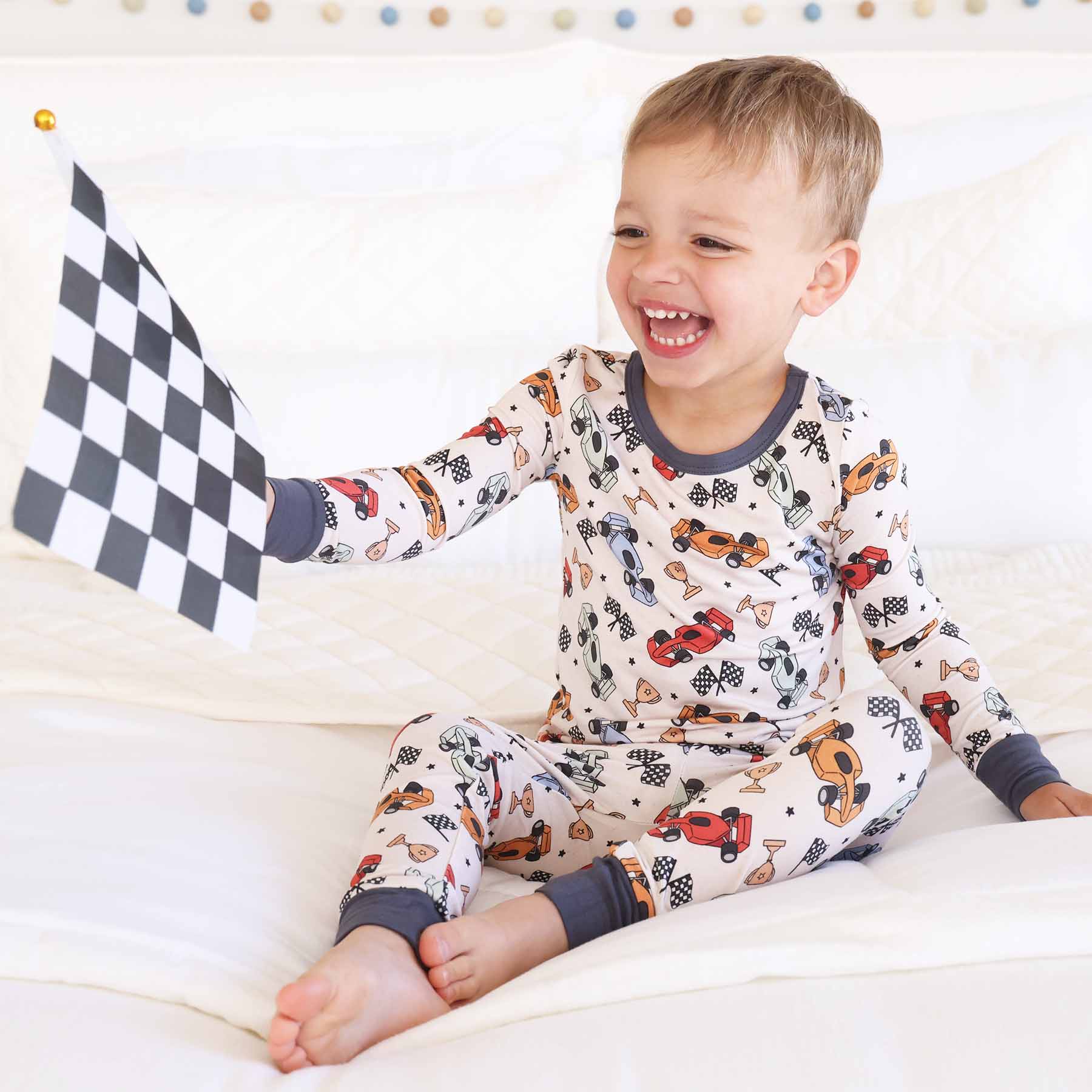 Pit Crew Two Piece Pajama Set - Image 10