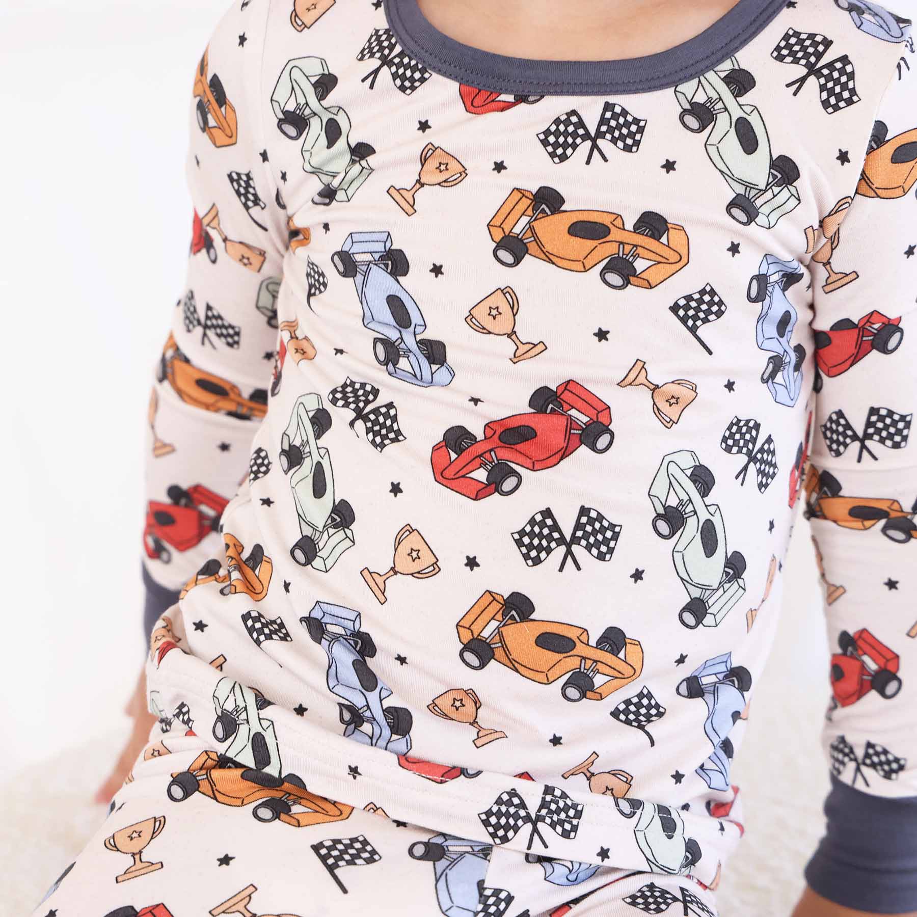 Pit Crew Two Piece Pajama Set - Image 3