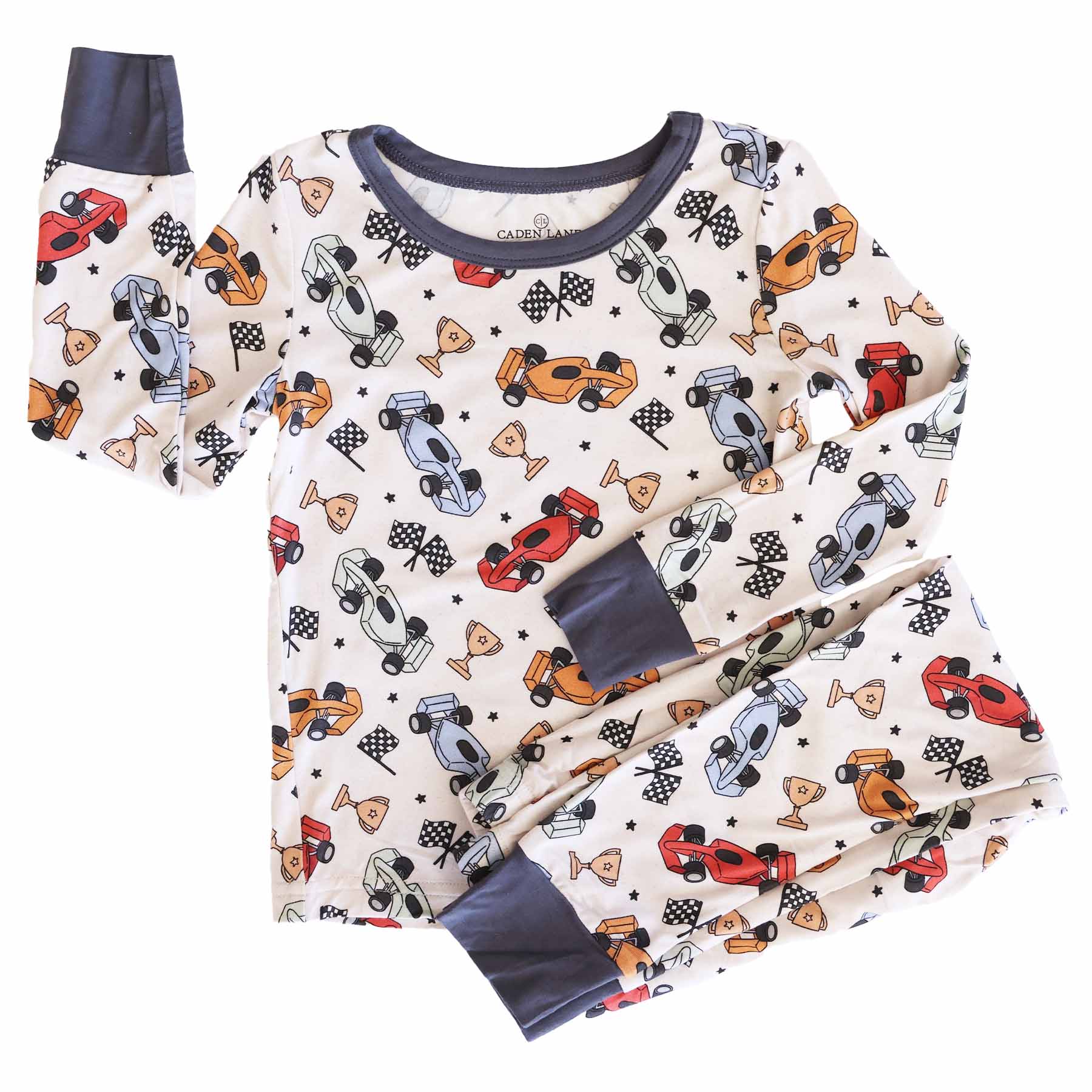 Pit Crew Two Piece Pajama Set - Image 7