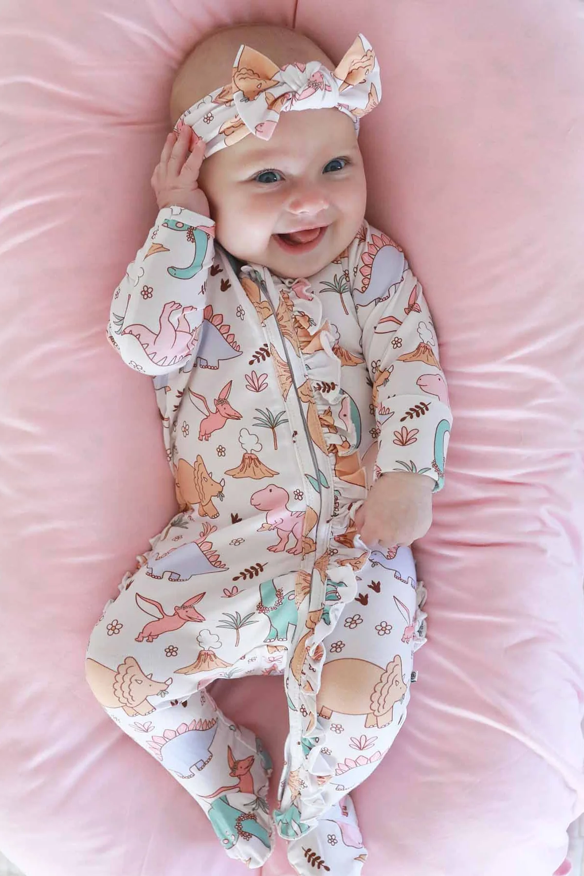 Printed Knit Large Bow Headwraps - Image 2