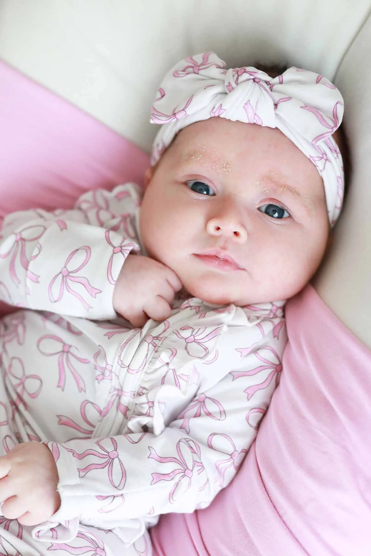 Printed Knit Large Bow Headwraps - Image 4