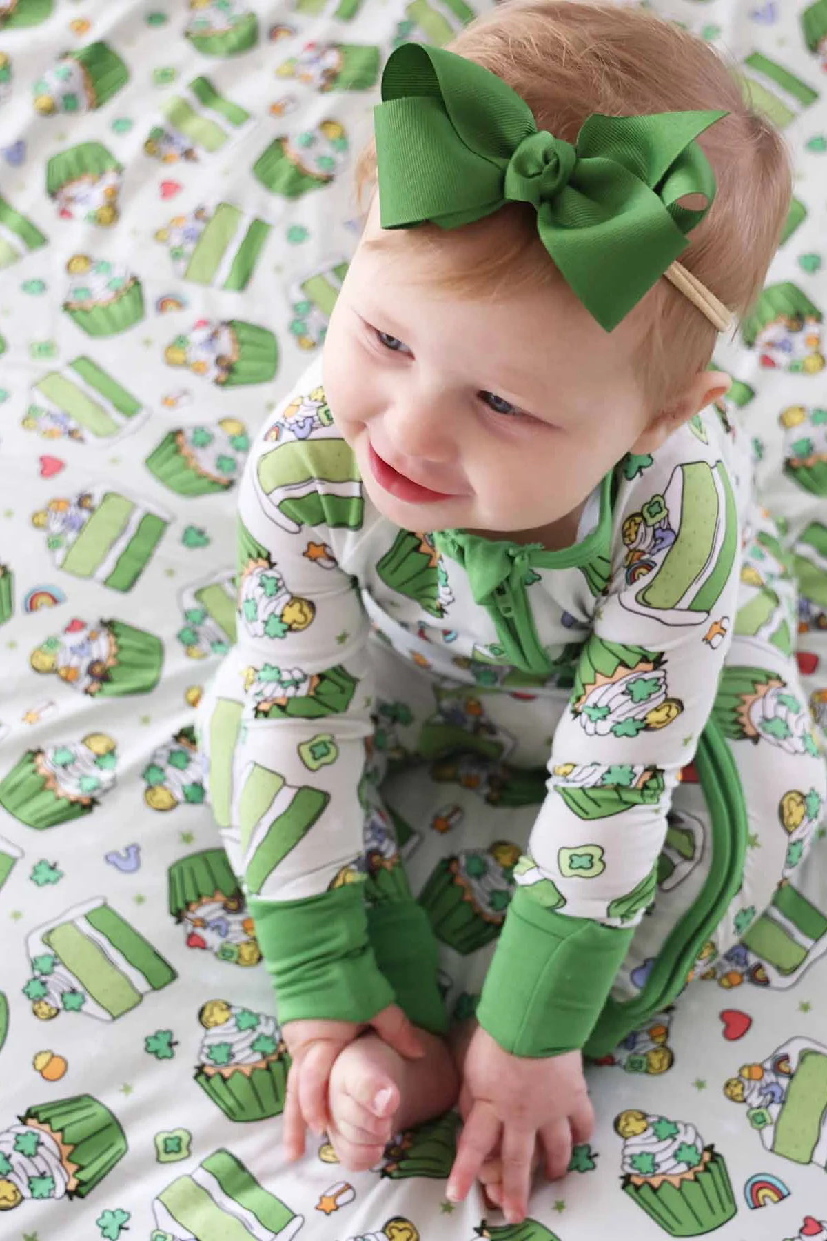Ribbon Bow Headband | Clover - Image 3
