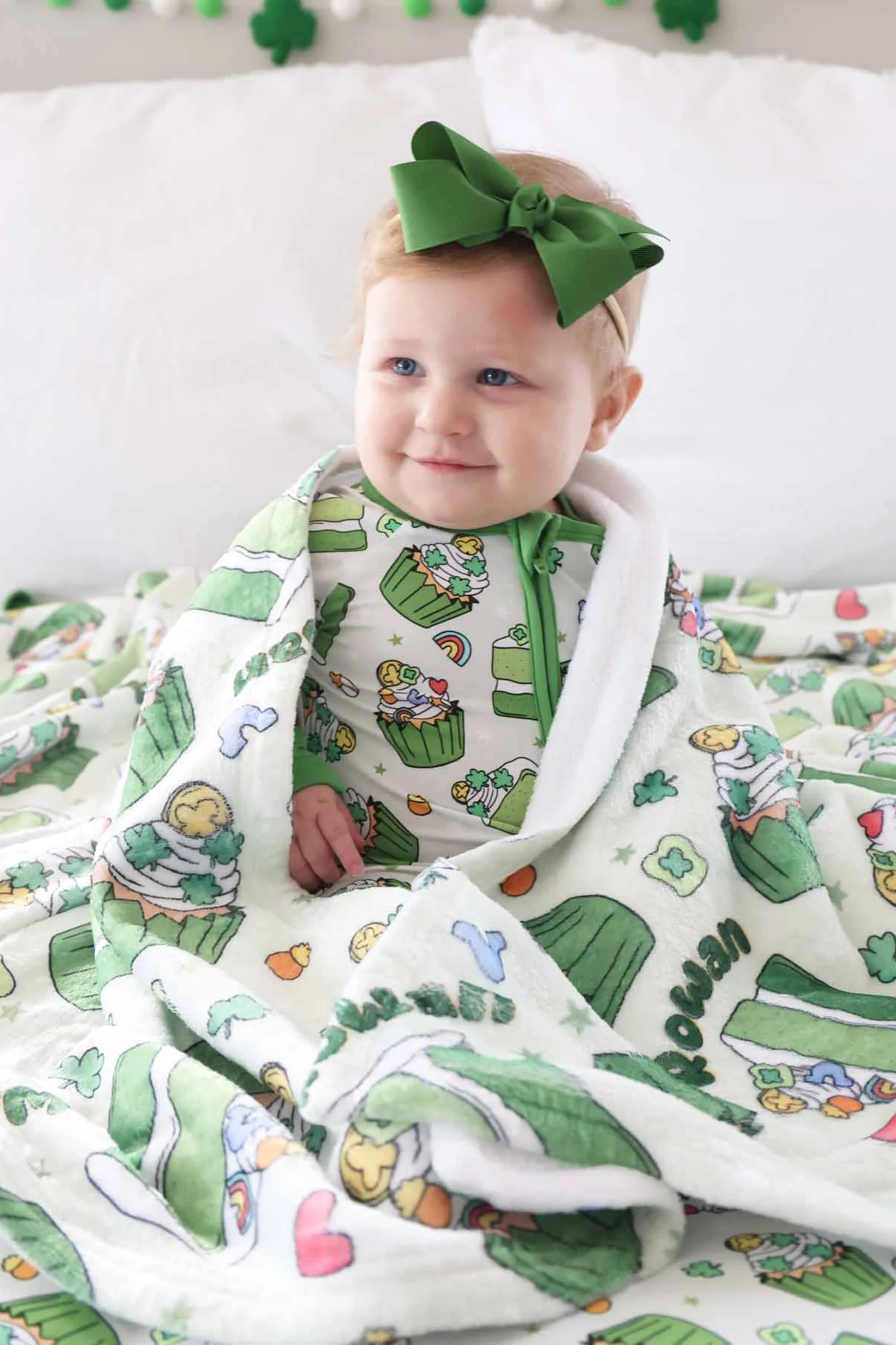 Ribbon Bow Headband | Clover - Image 5