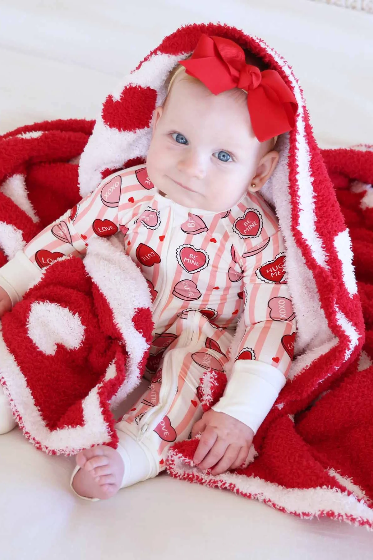 Ribbon Bow Headband | Red - Image 2