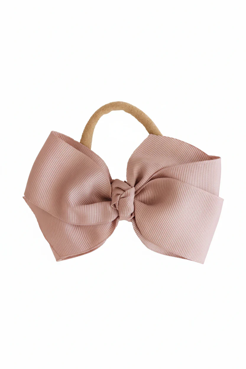 Ribbon Bow Headband | Pecan