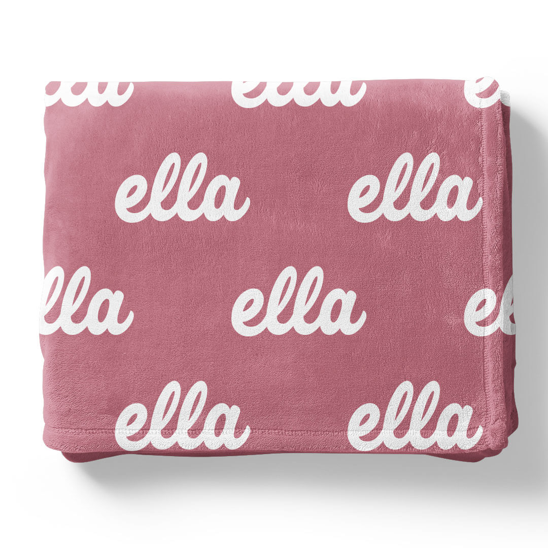 Rose Blossom Personalized Color Blanket - Image 7
