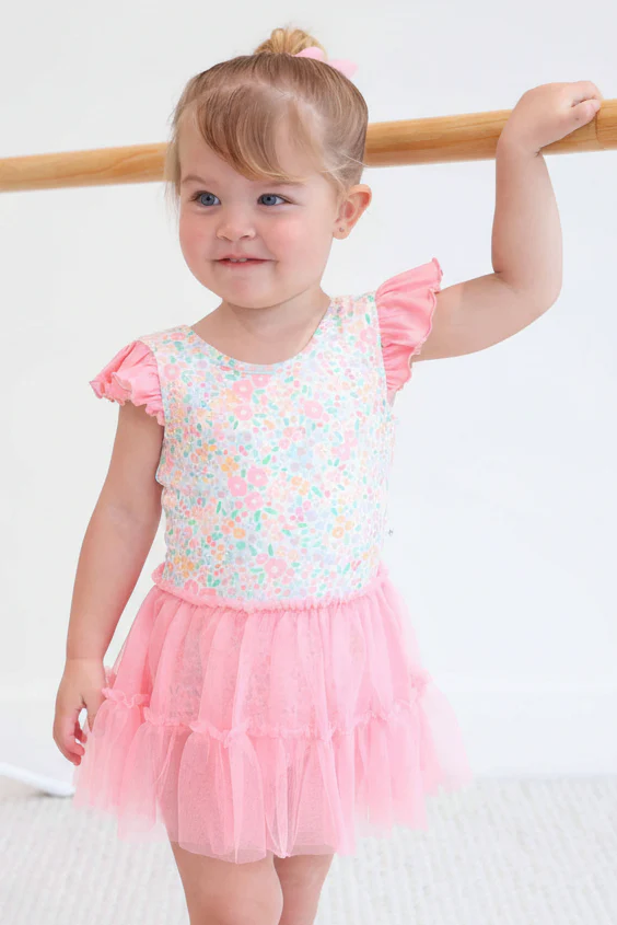 Ruffle Skirt Leotard | Majestic Meadow