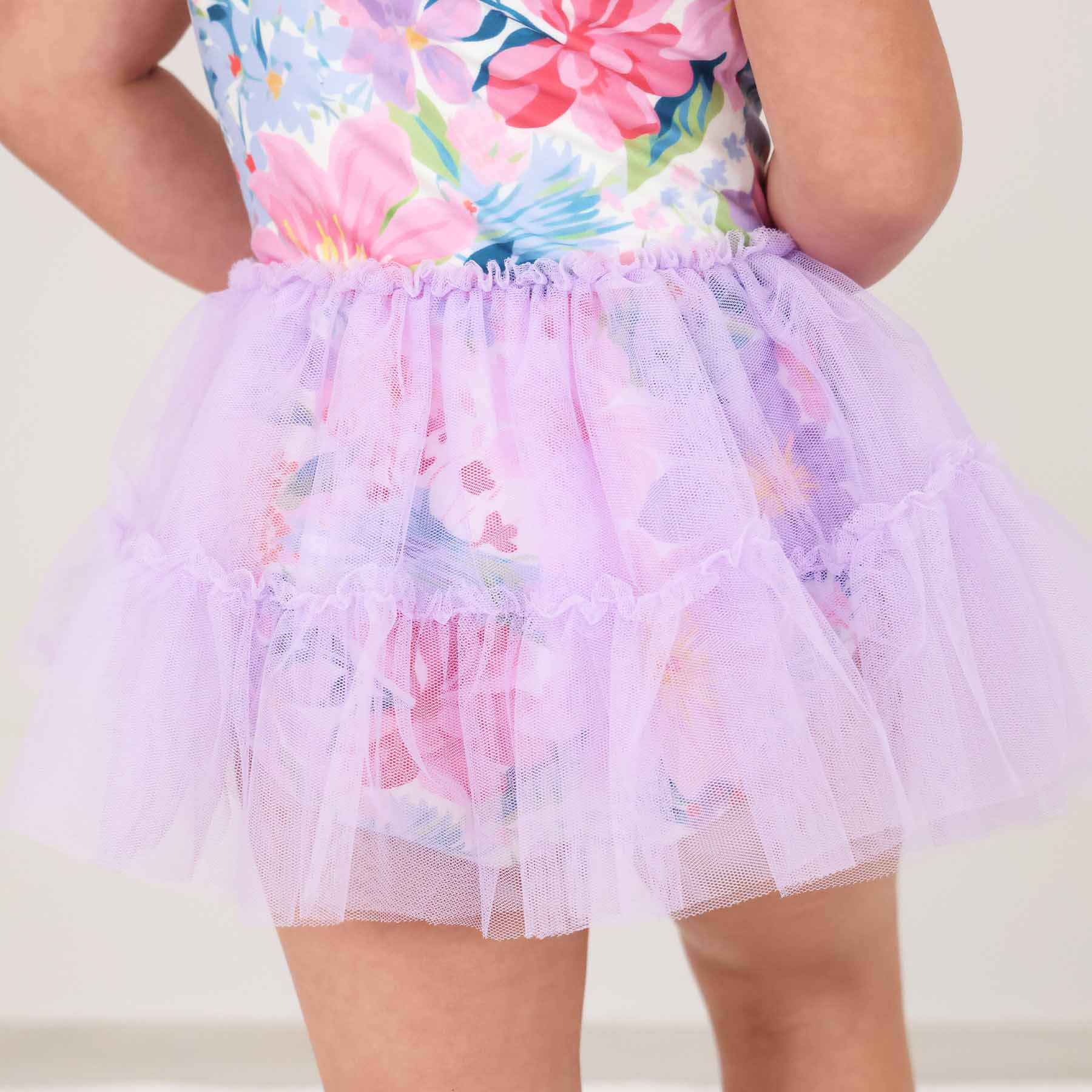 Ruffle Skirt Leotard | Wildflower Whirl - Image 9