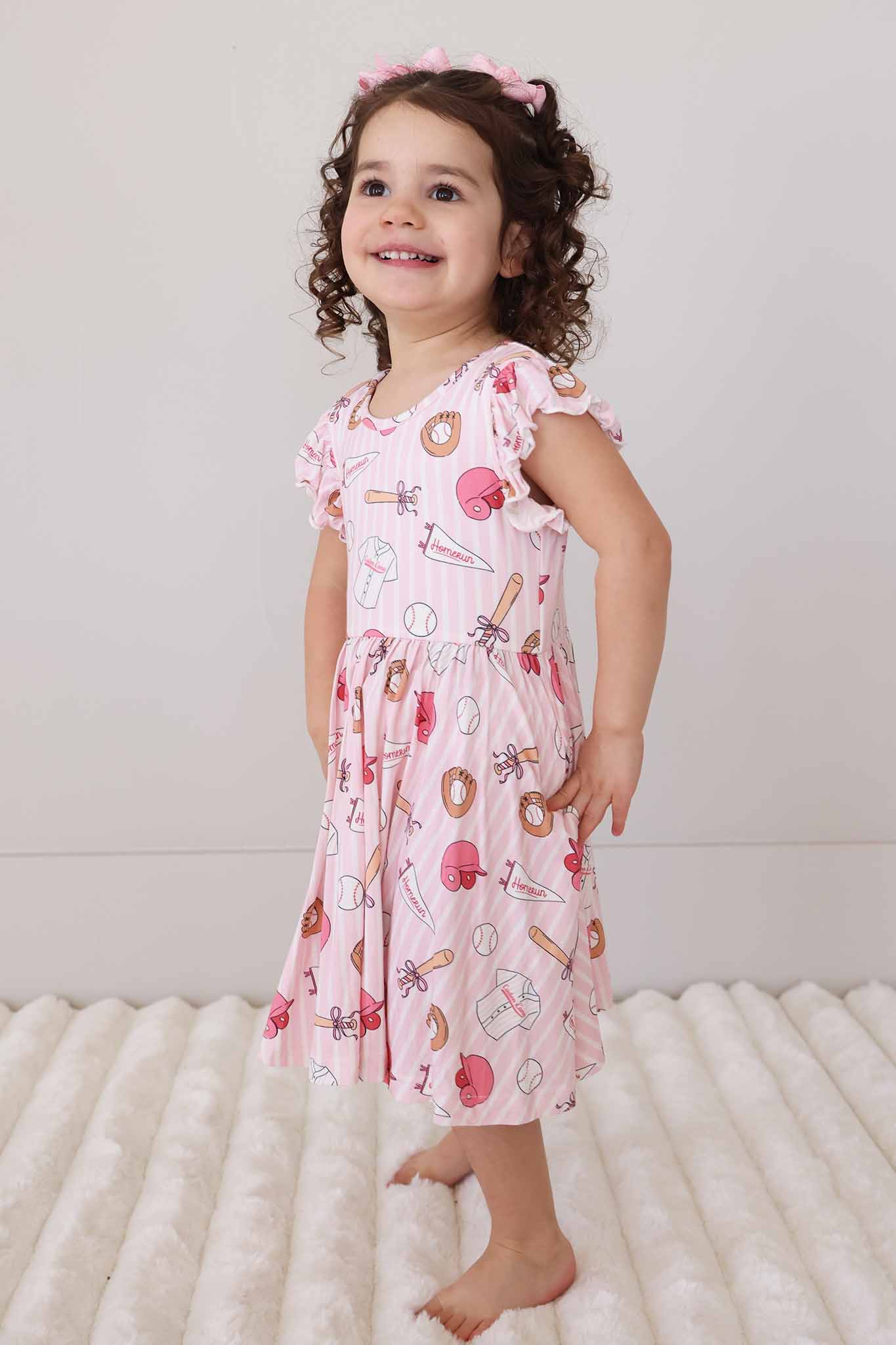 Ruffle Twirl Dress | Ballpark Babes - Image 10