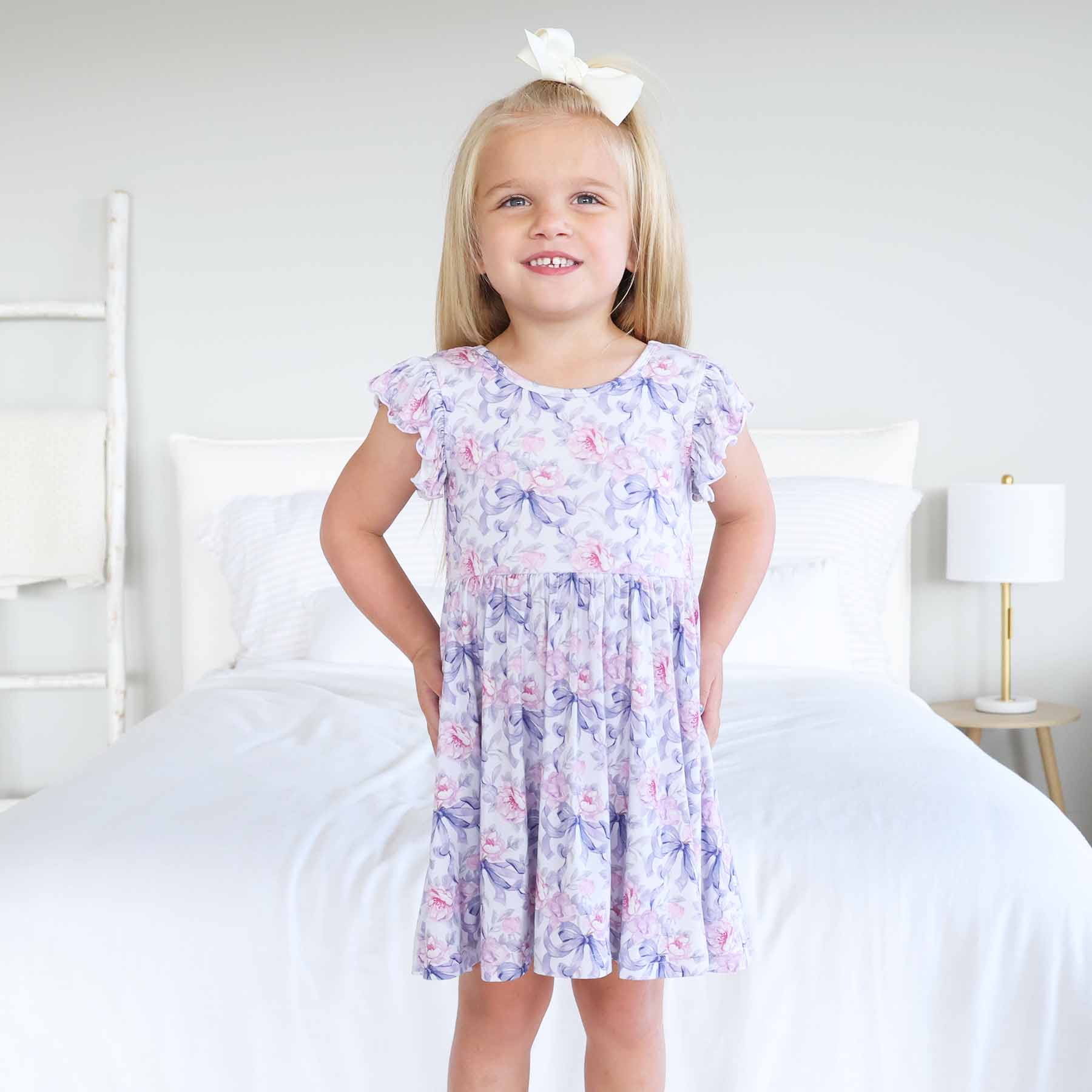 Ruffle Twirl Dress | Leighton's Lavender - Image 10