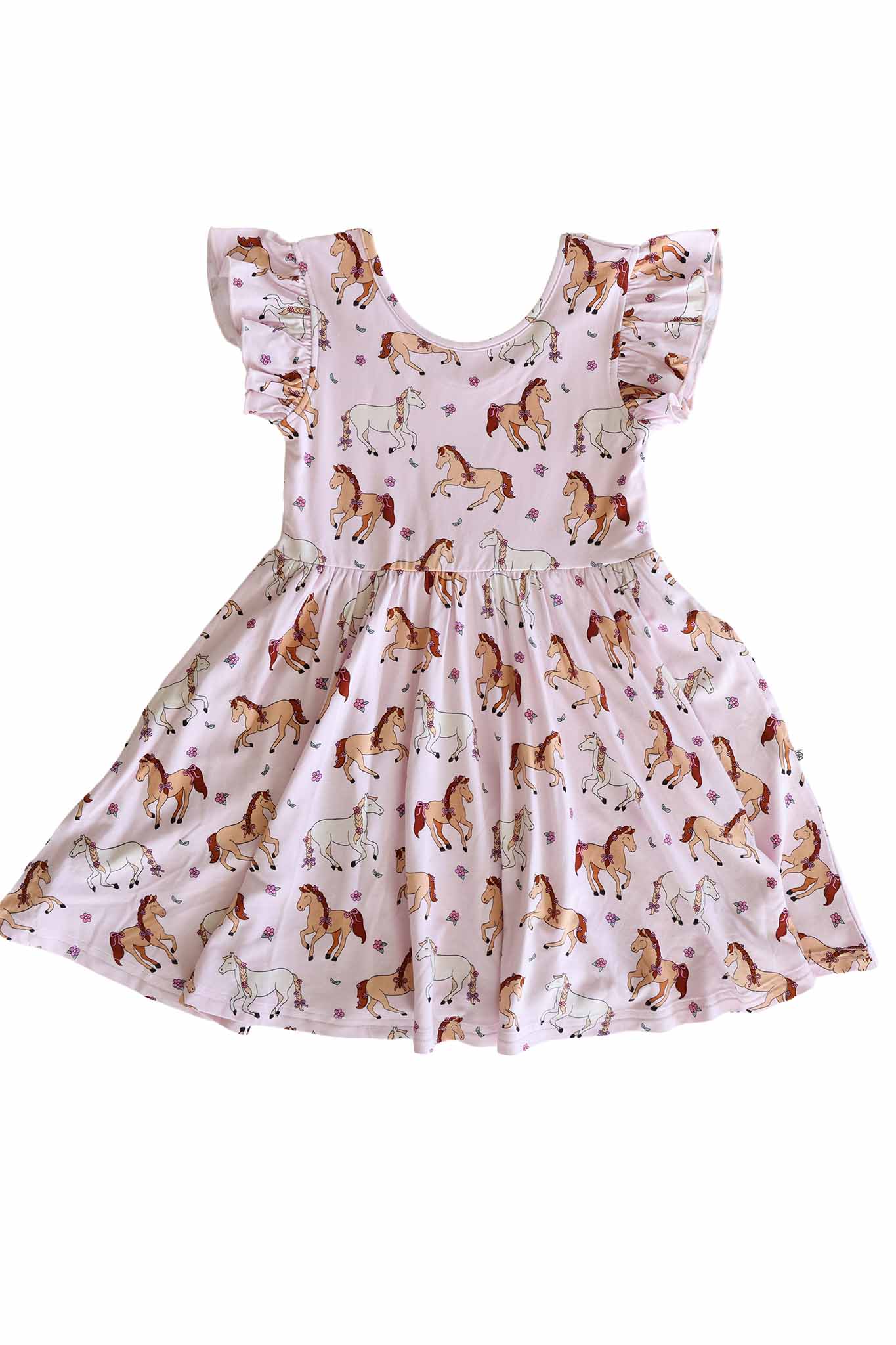 Ruffle Twirl Dress | Pony Club Pink - Image 2