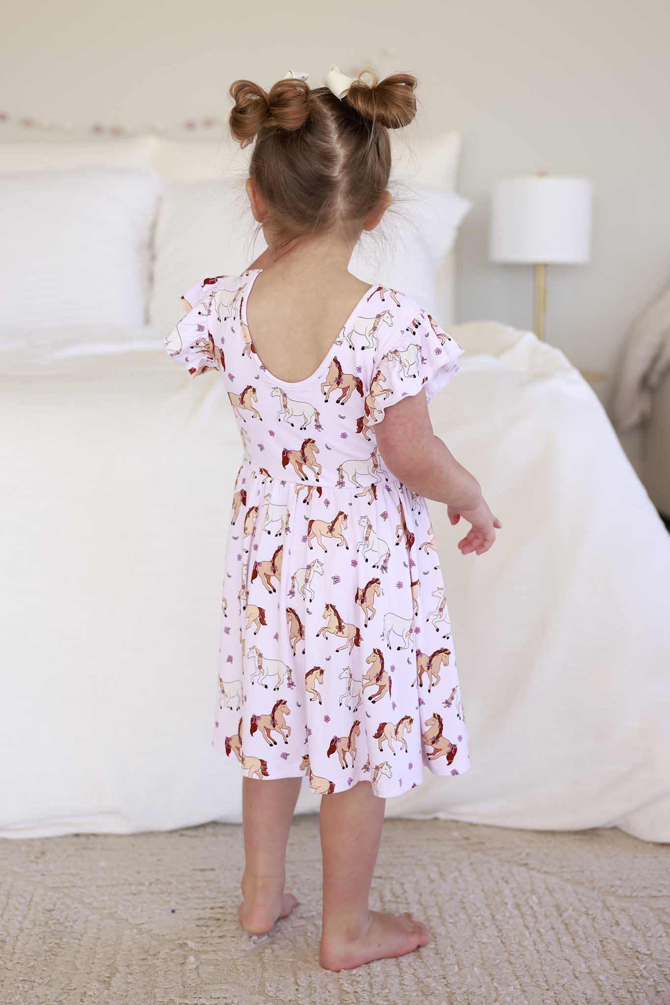 Ruffle Twirl Dress | Pony Club Pink - Image 4