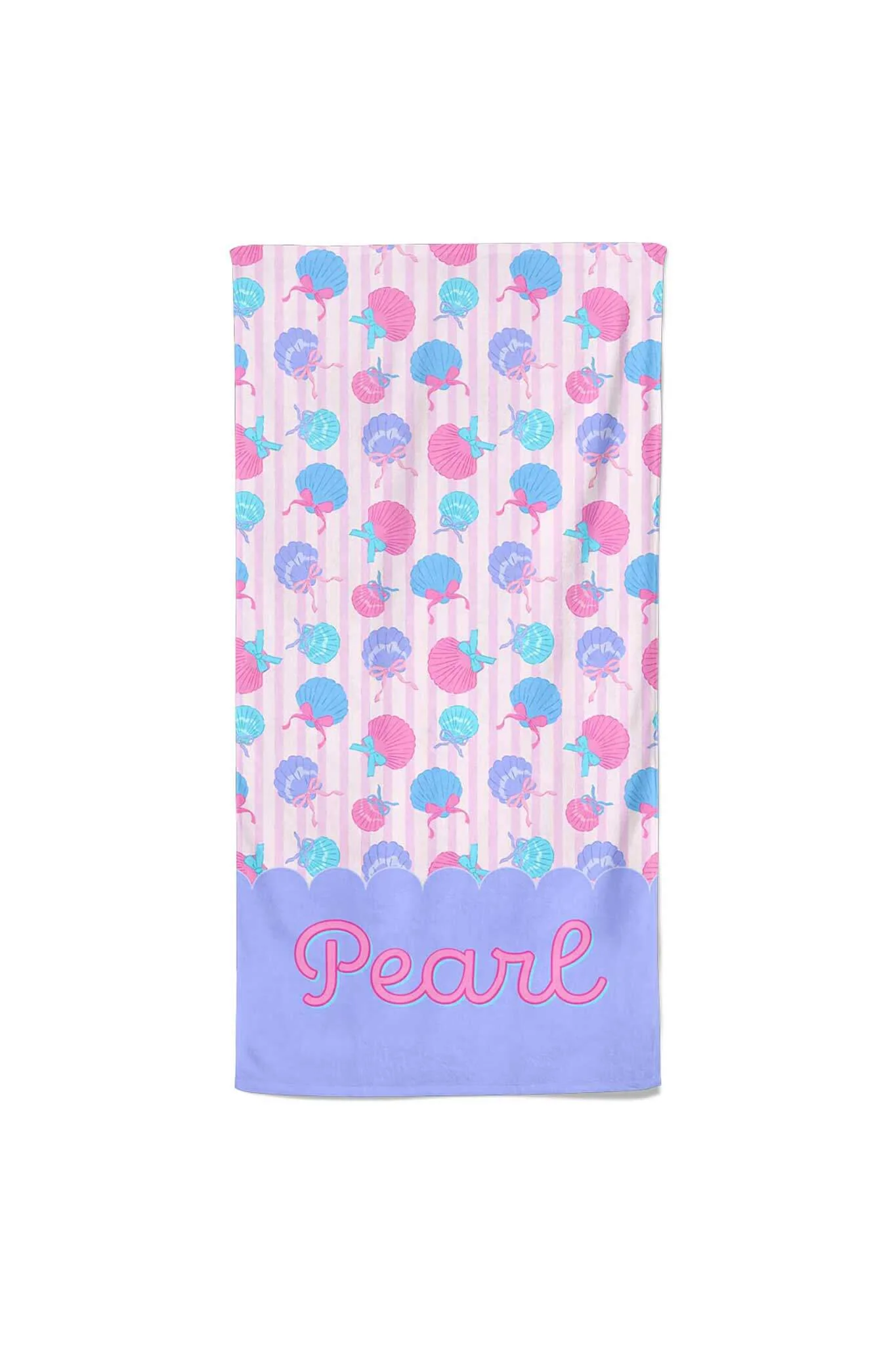Seaside Sweetie Personalized Kids Beach Towel - Image 2