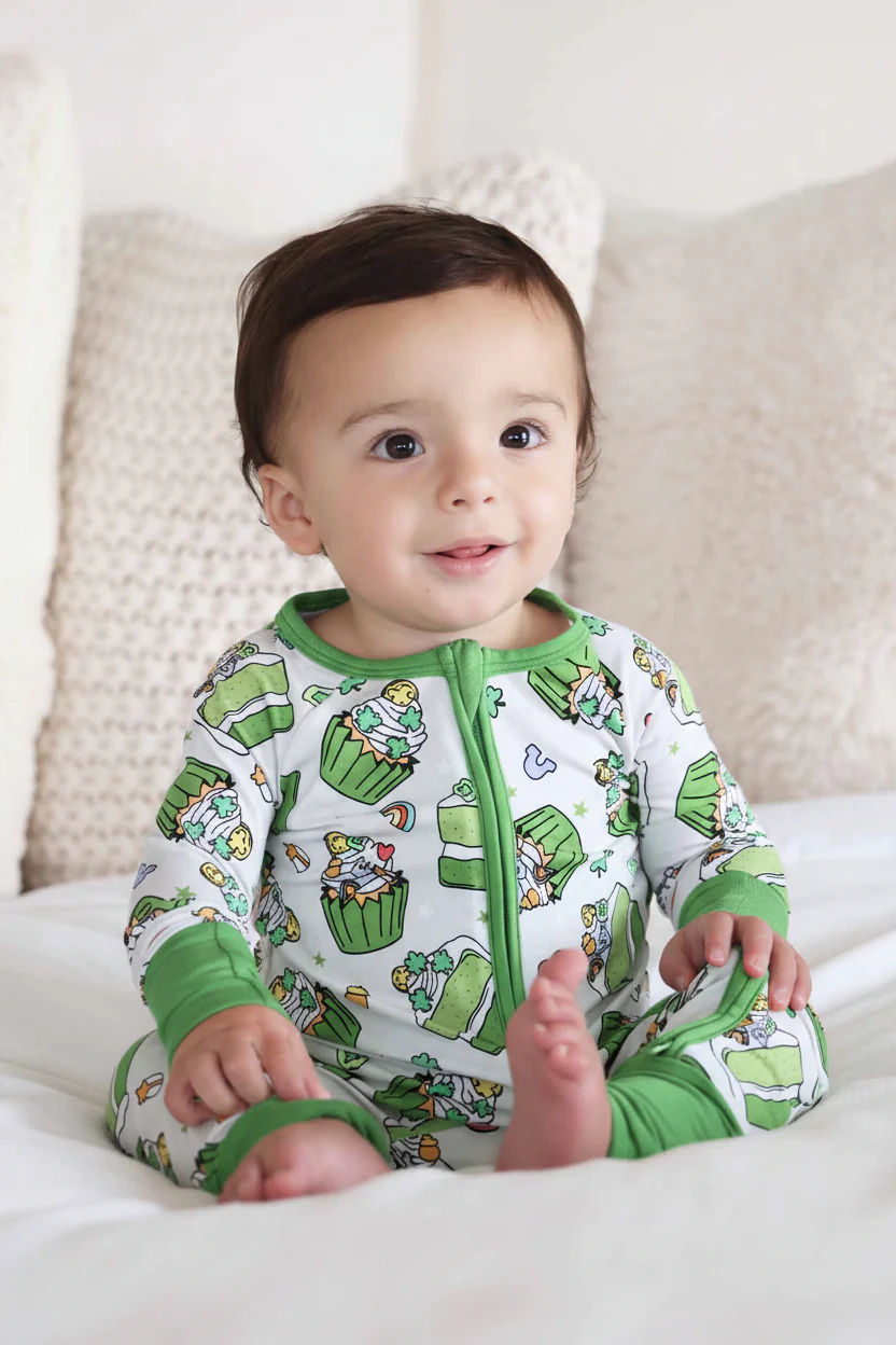 Shamrock Sweets Convertible Zip Romper - Image 10