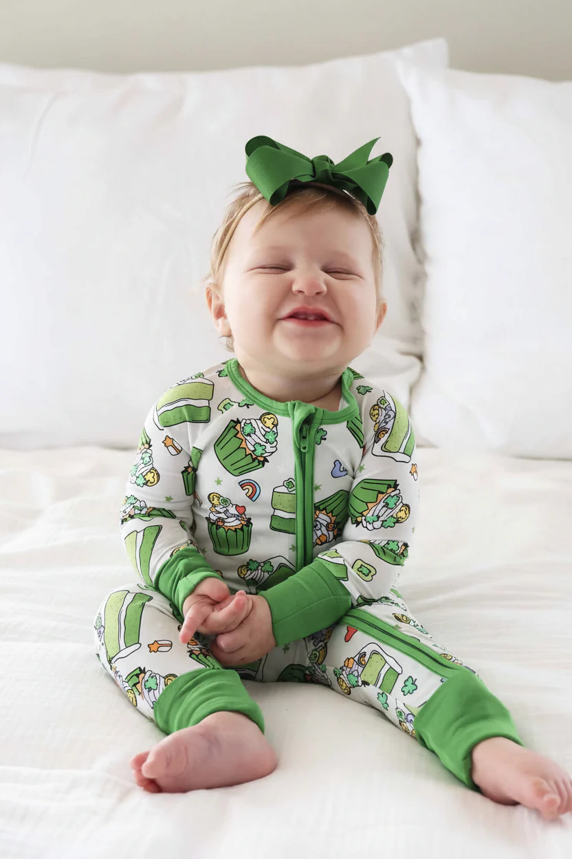 Shamrock Sweets Convertible Zip Romper - Image 11