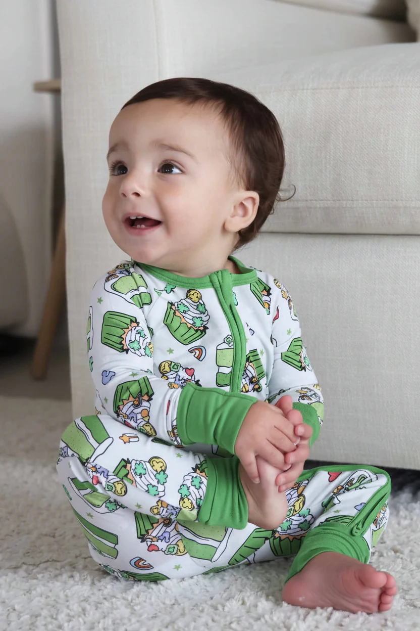 Shamrock Sweets Convertible Zip Romper - Image 16