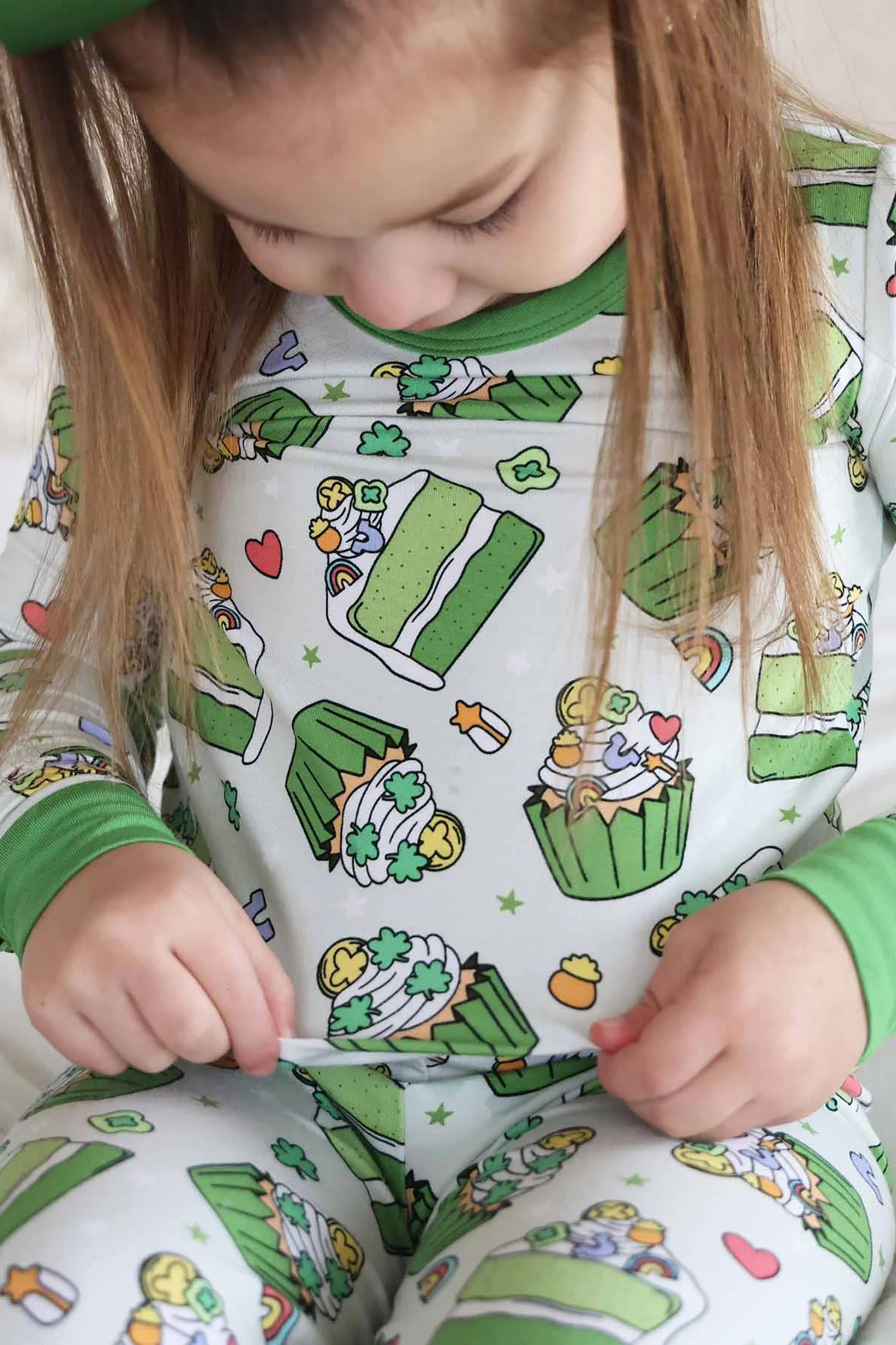 Shamrock Sweets Two Piece Pajama Set