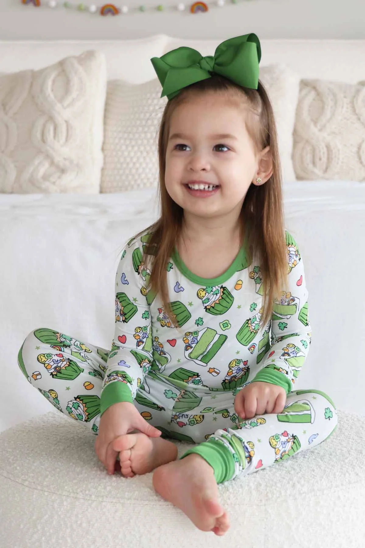 Shamrock Sweets Two Piece Pajama Set - Image 11
