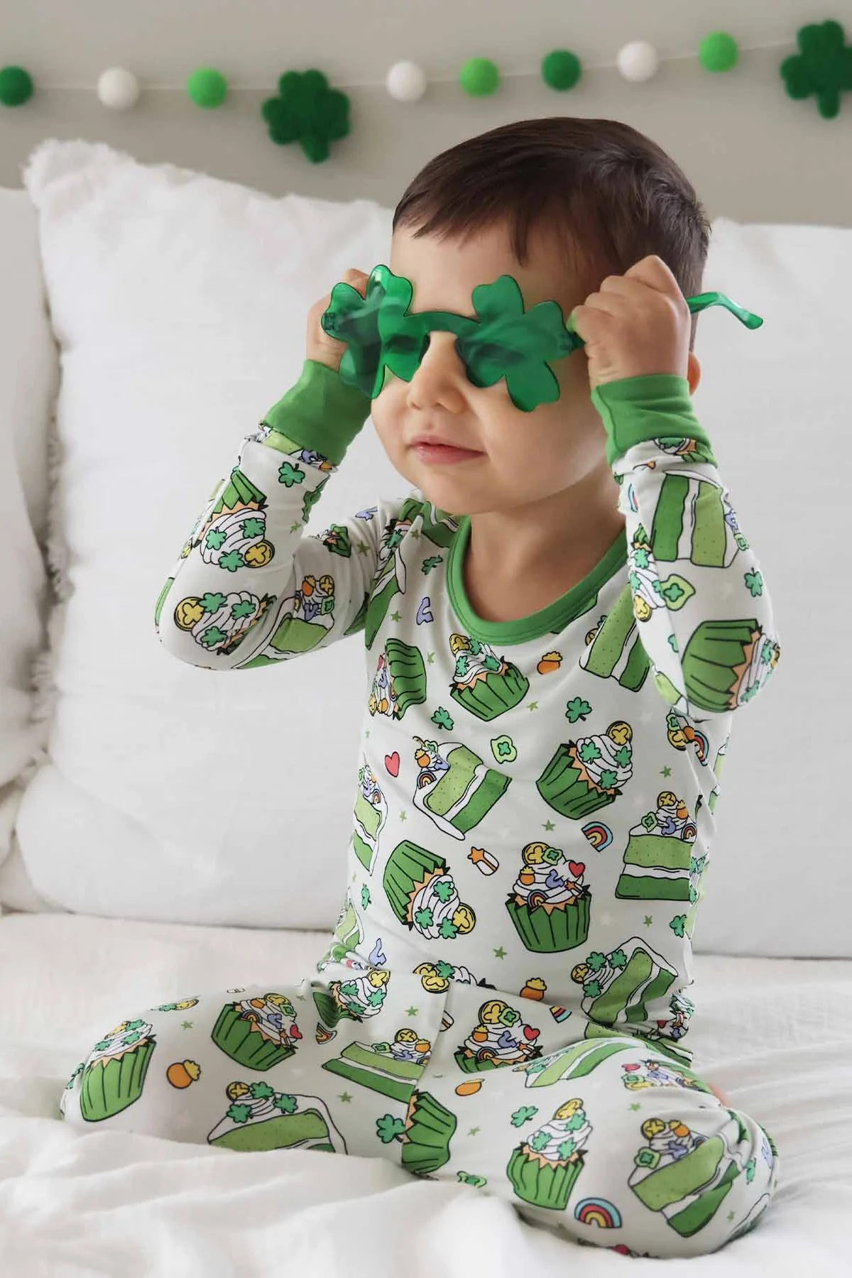 Shamrock Sweets Two Piece Pajama Set - Image 12