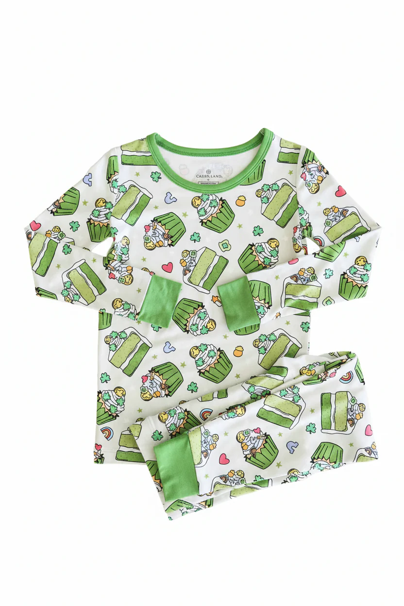 Shamrock Sweets Two Piece Pajama Set - Image 5
